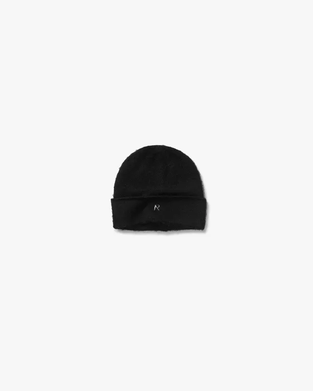 Textured Knit Beanie - Jet Black sold by Represent