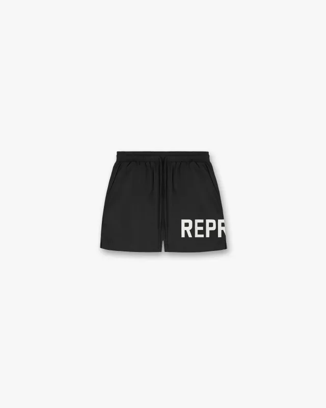 Represent Swim Short - Black made by Represent