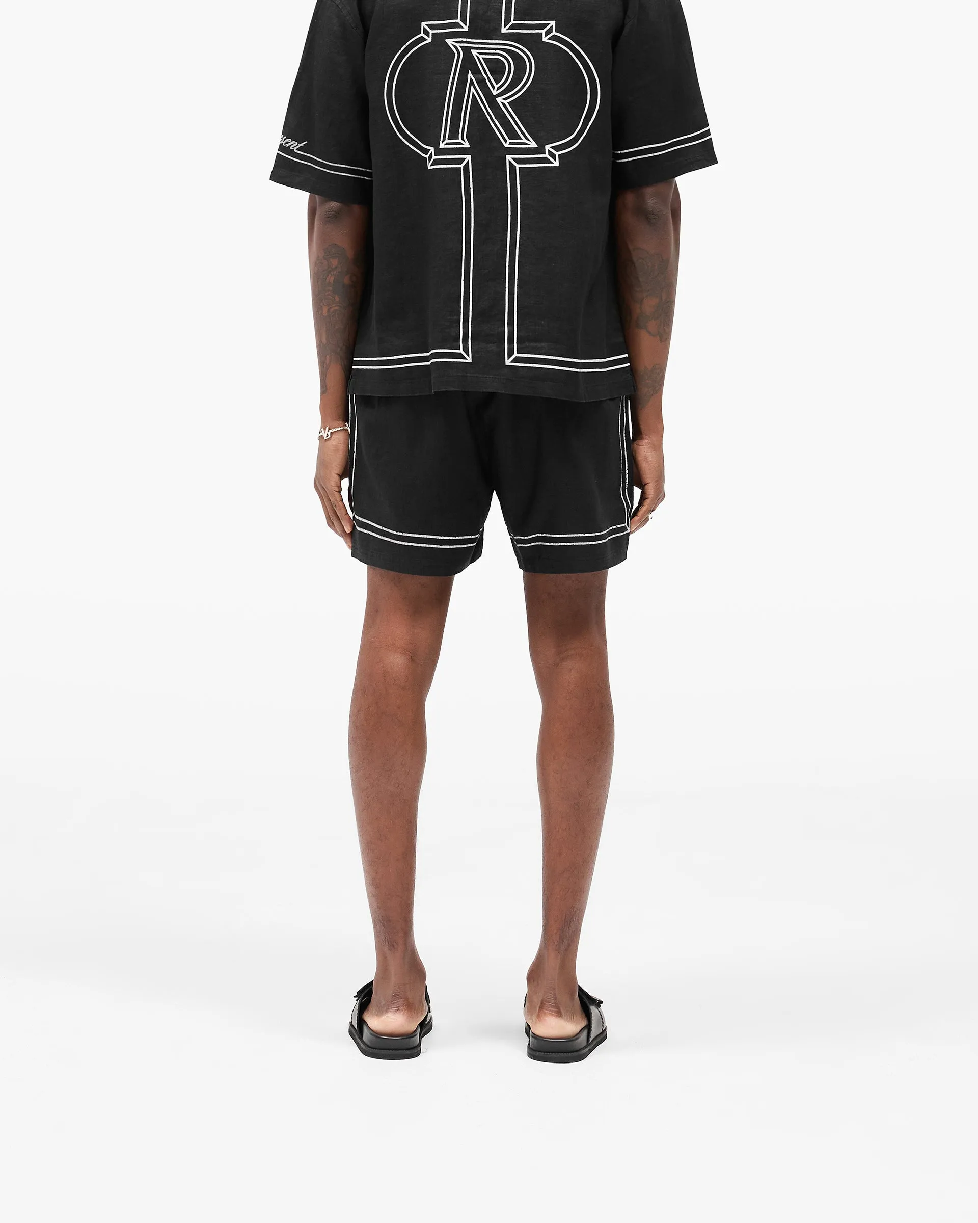 Border Short - Jet Black sold by Represent product image thumbnail 4