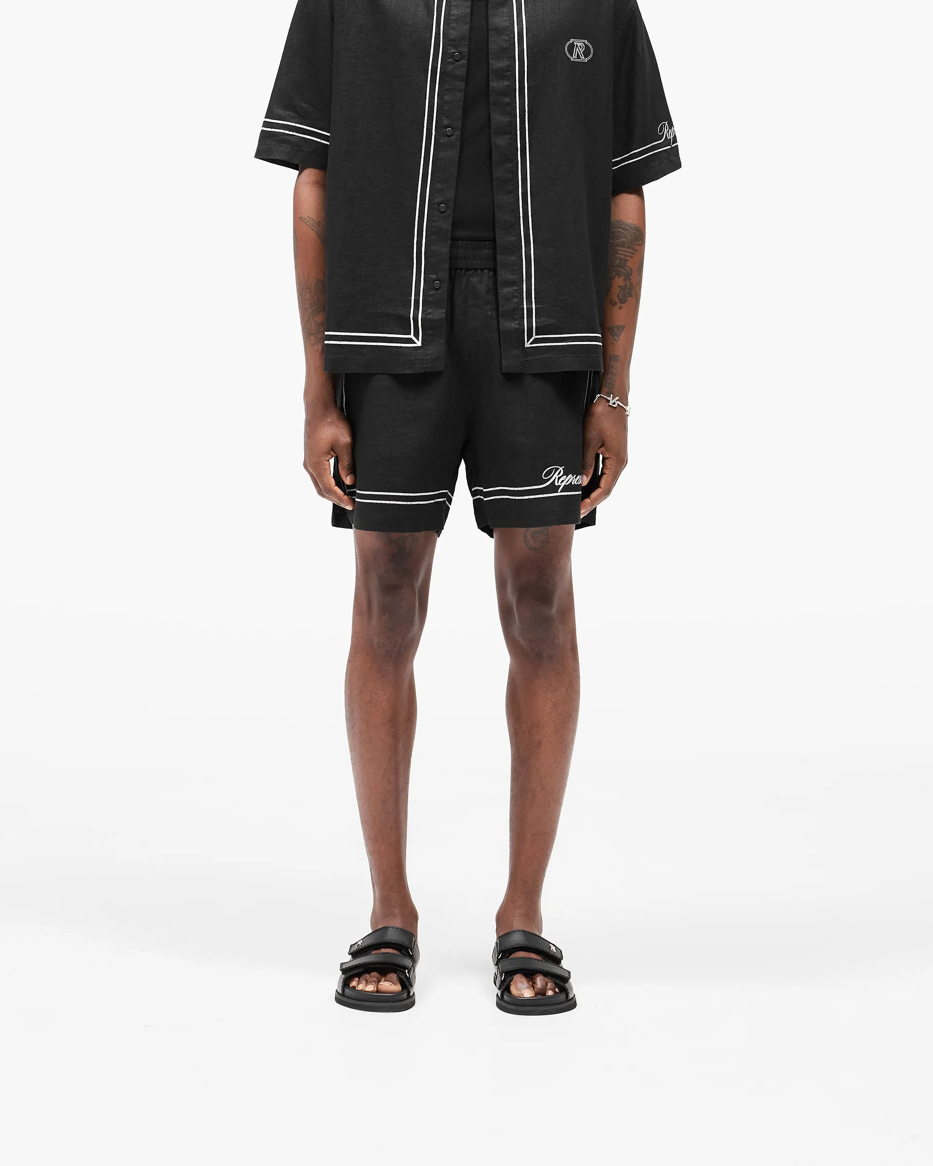 Border Short - Jet Black sold by Represent product image thumbnail 3