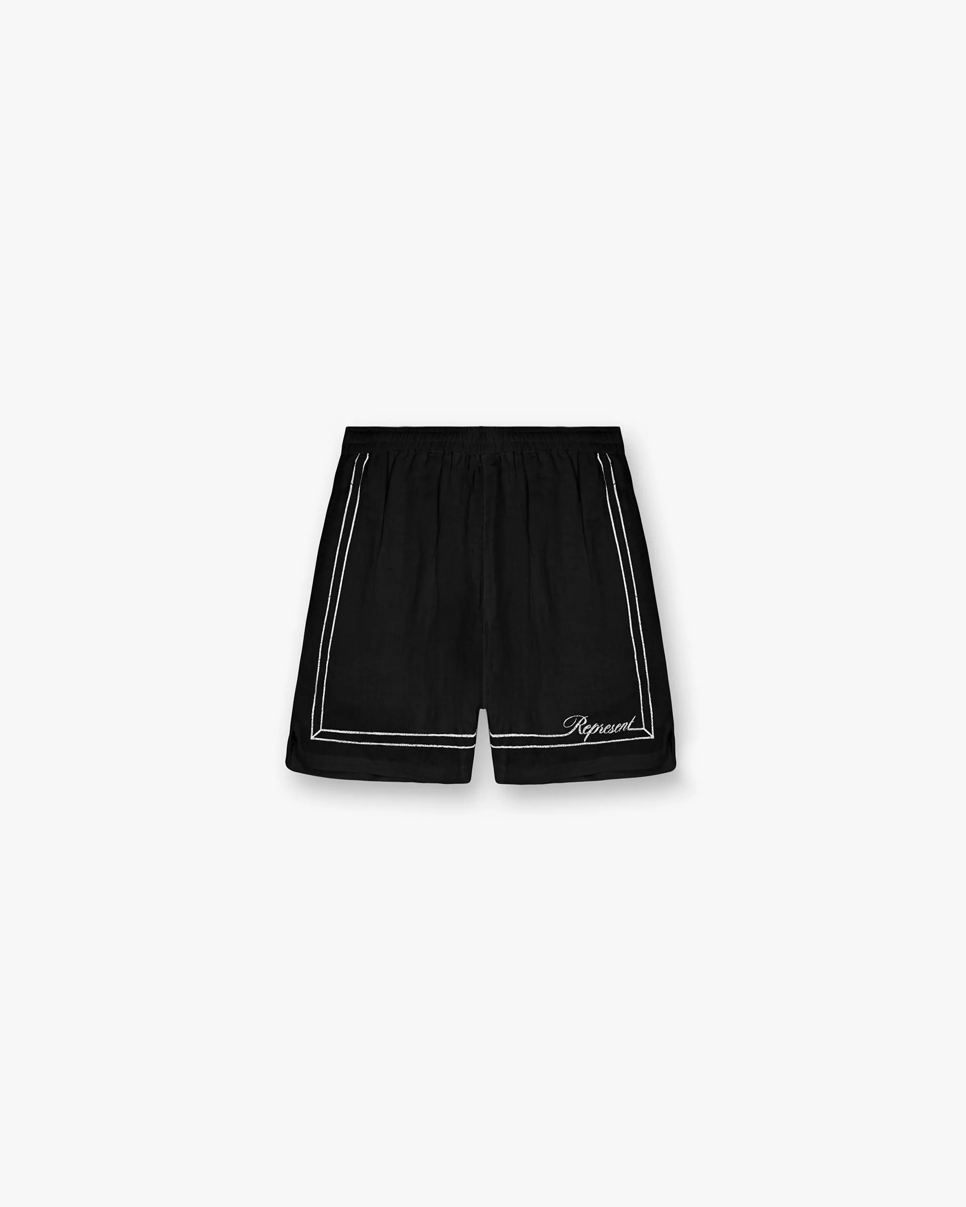 Border Short - Jet Black sold by Represent