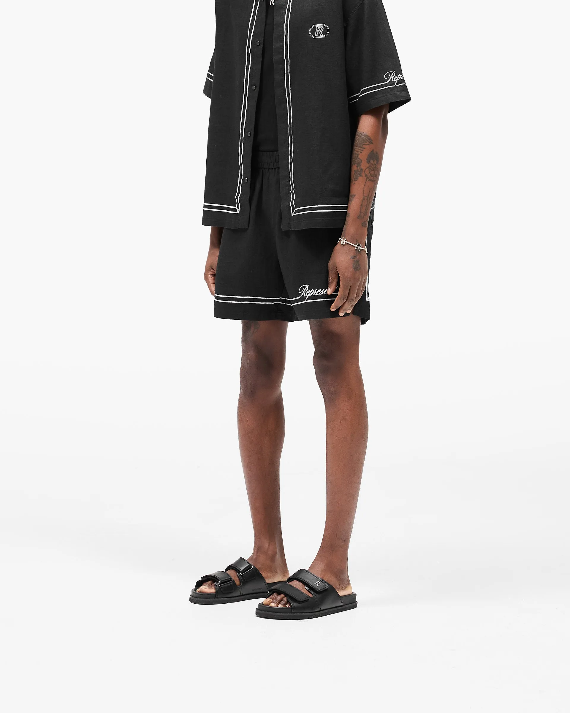 Border Short - Jet Black sold by Represent product image thumbnail 2