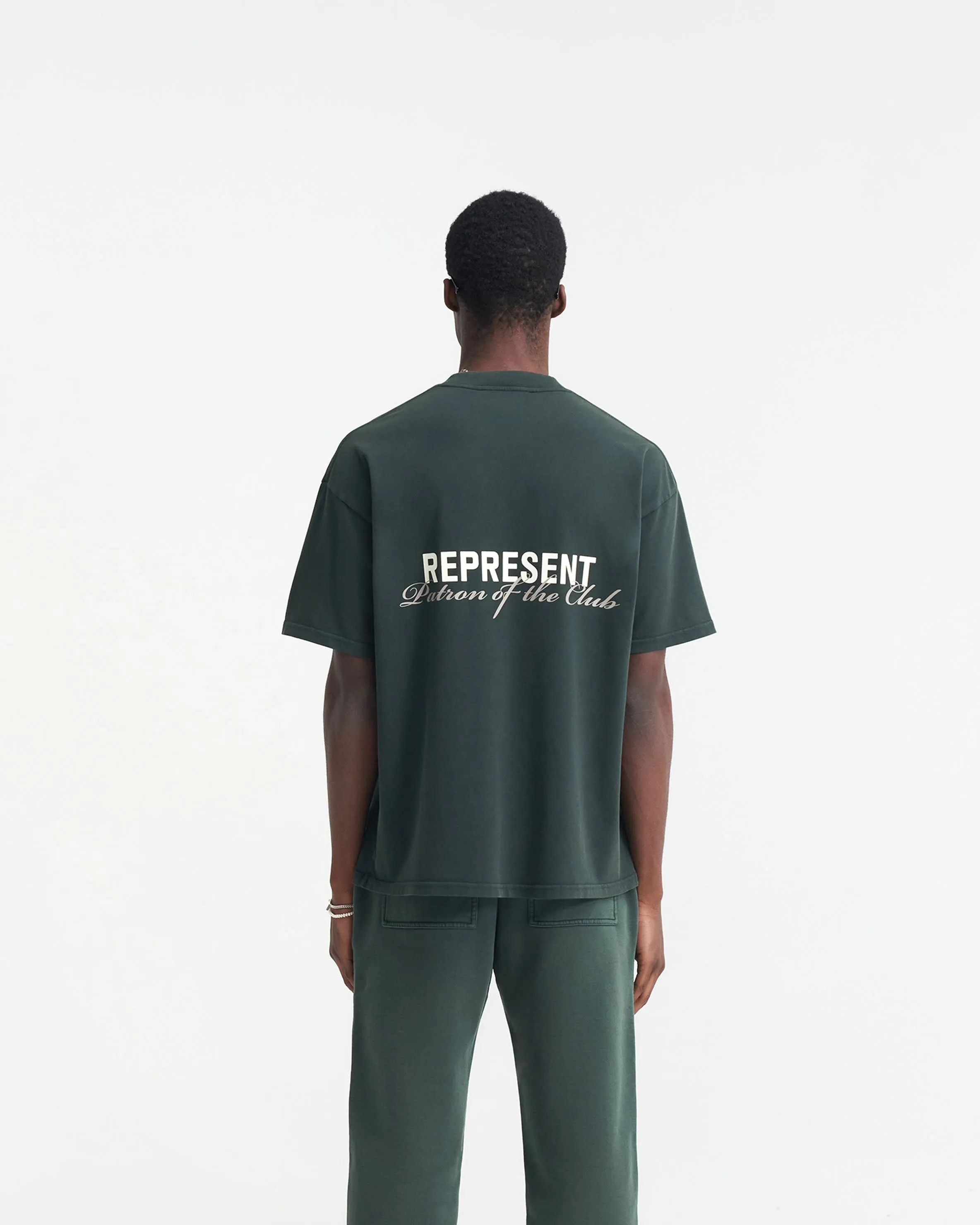 Patron Of The Club T-Shirt - Forest Green sold by Represent product image thumbnail 5