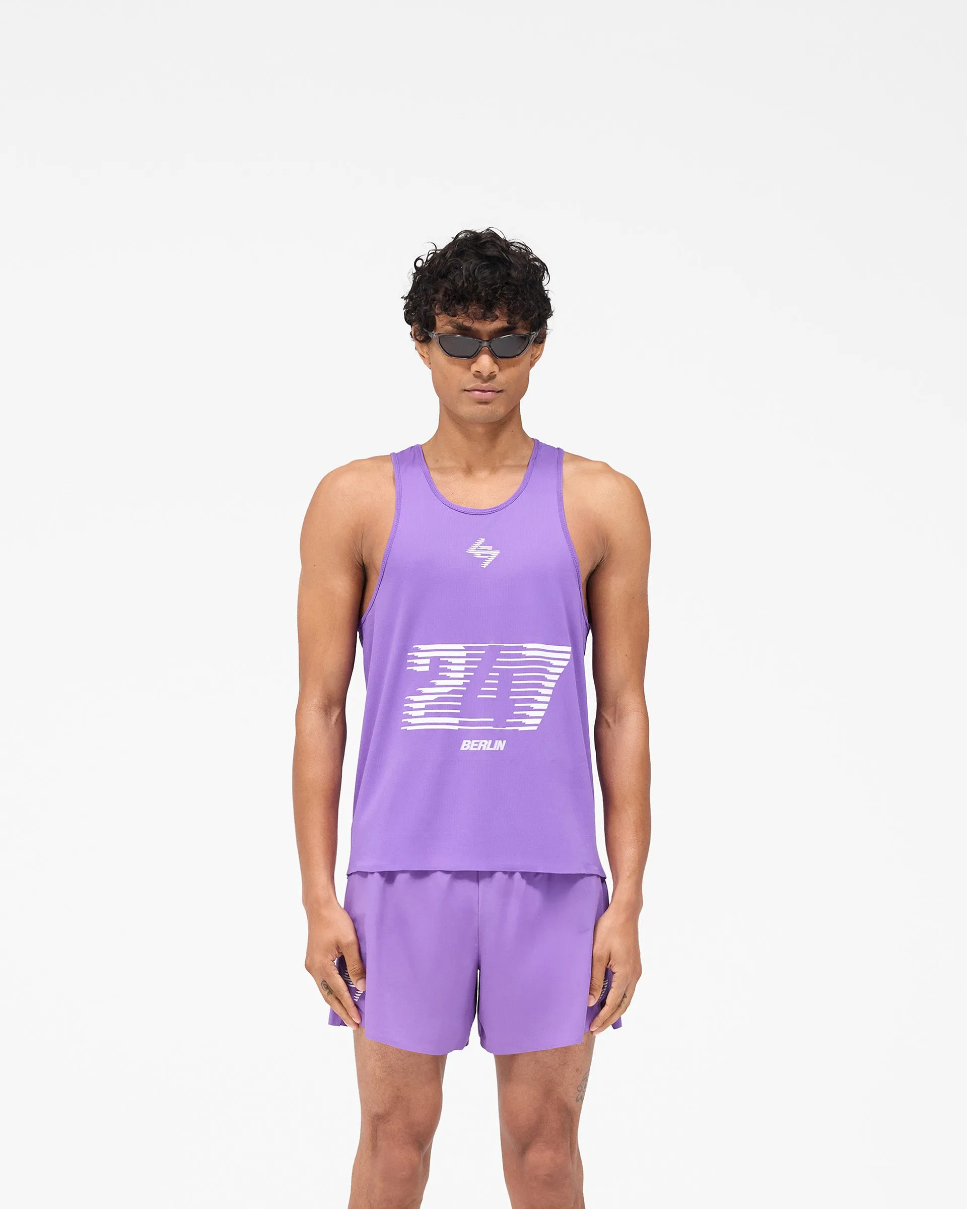 247 Berlin Singlet - Purple sold by Represent product image thumbnail 3