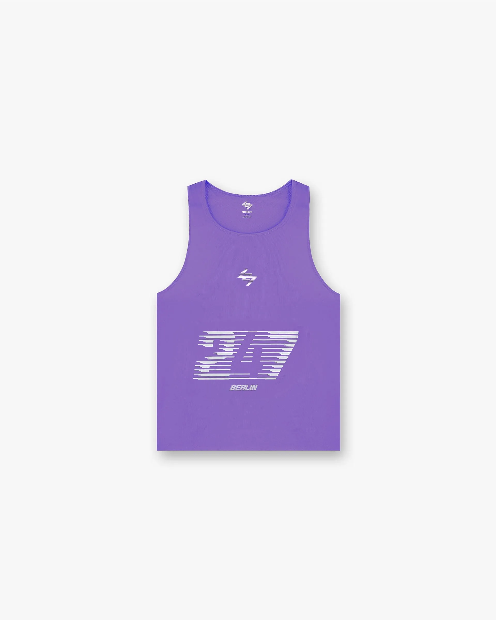 247 Berlin Singlet - Purple sold by Represent