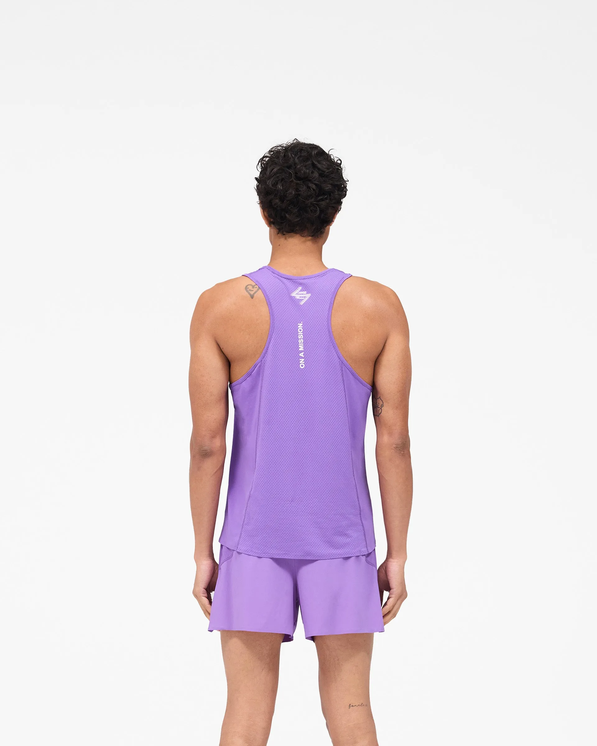247 Berlin Singlet - Purple sold by Represent product image thumbnail 5
