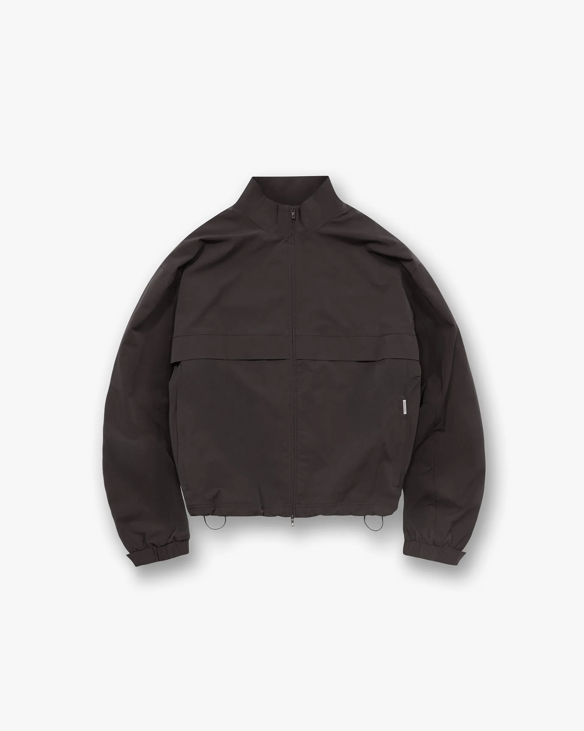 Initial Nylon Track Jacket - Coffee sold by Represent