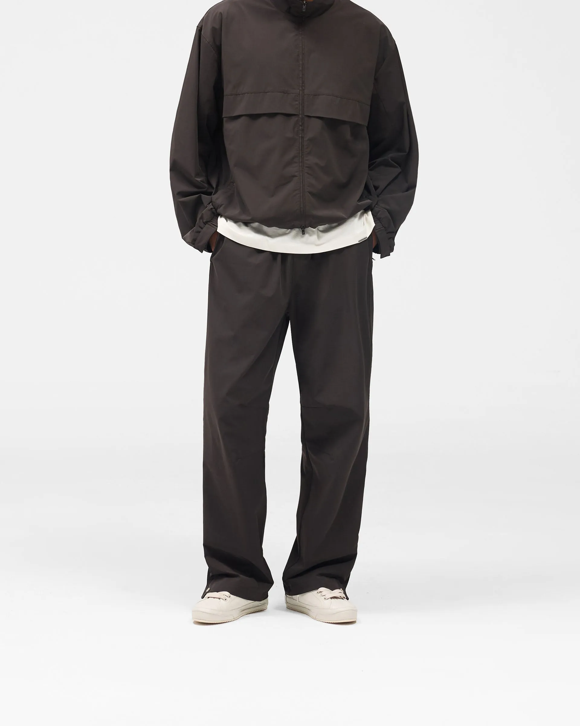 Initial Nylon Track Pant - Coffee sold by Represent product image thumbnail 4