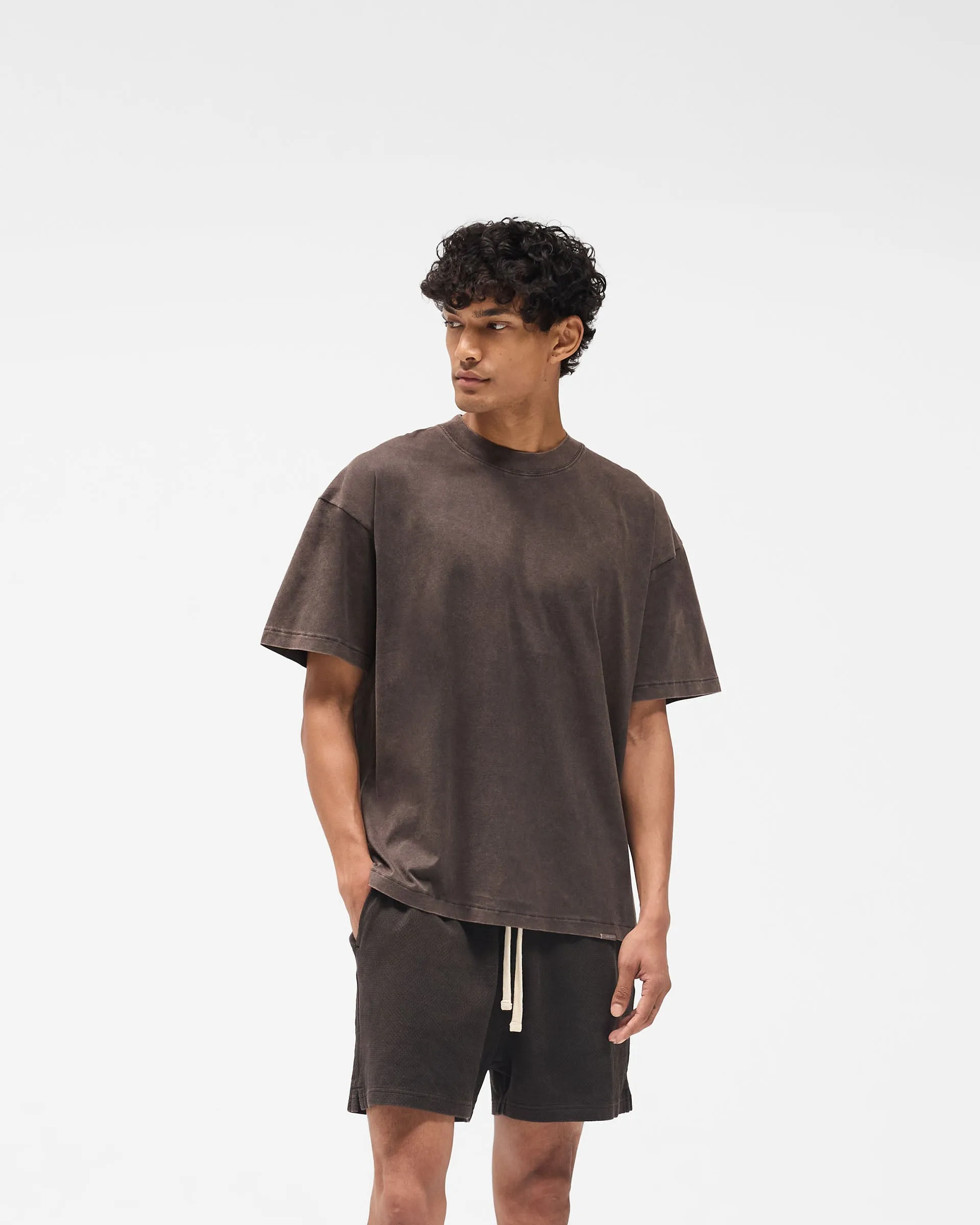 Initial Oversized T-Shirt - Coffee sold by Represent product image thumbnail 3