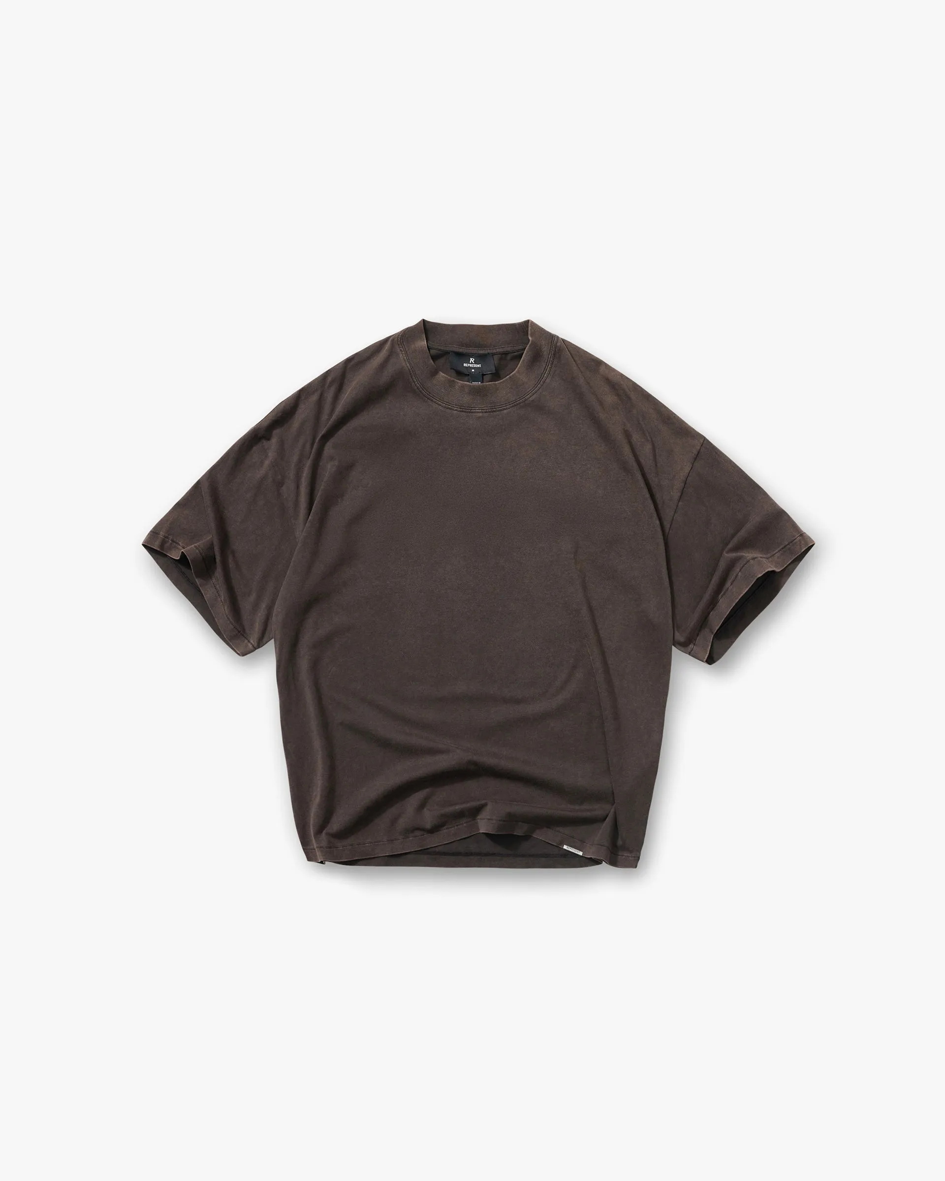 Initial Oversized T-Shirt - Coffee sold by Represent