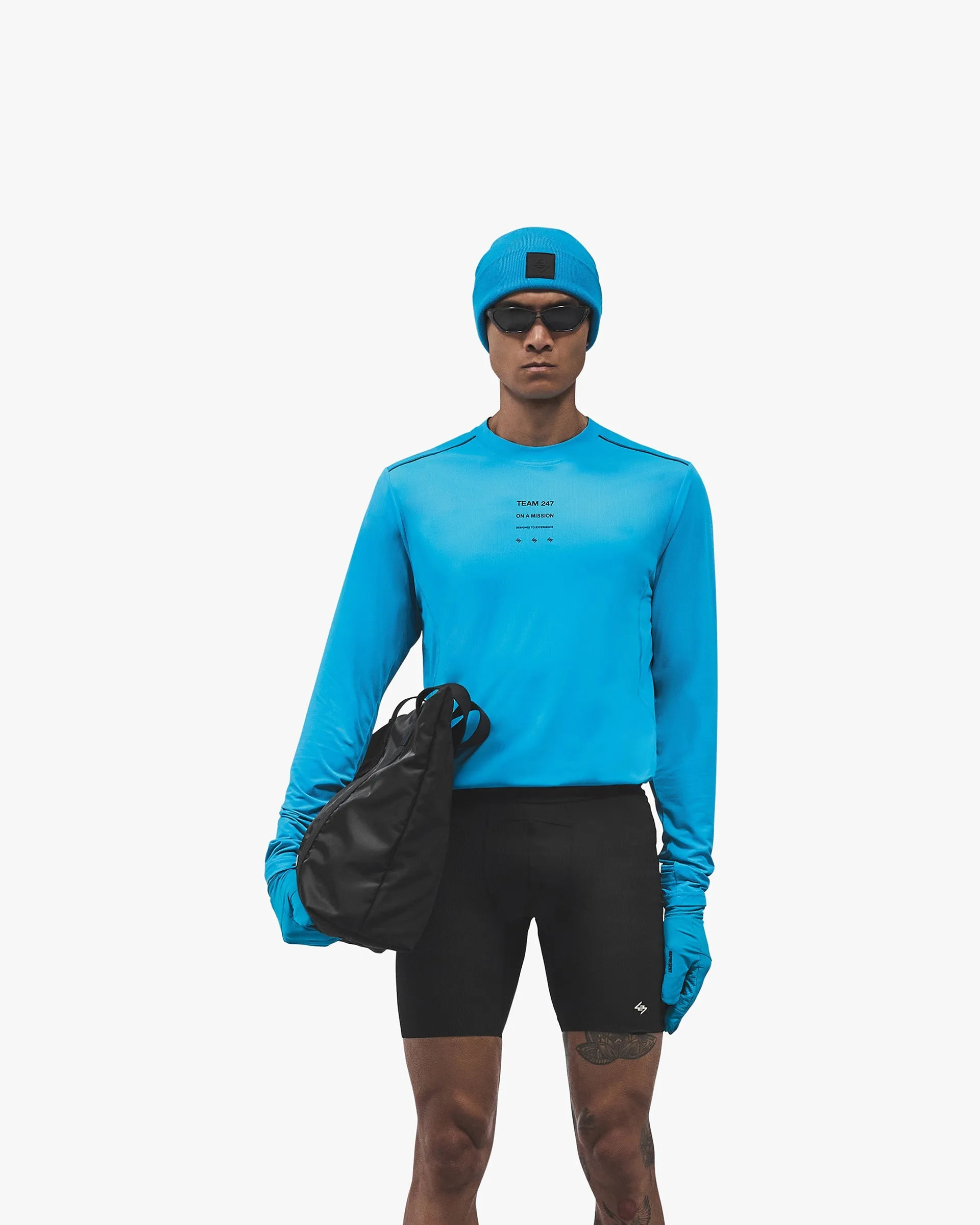 247 Trail Long Sleeve T-Shirt - Electric Blue sold by Represent product image thumbnail 3