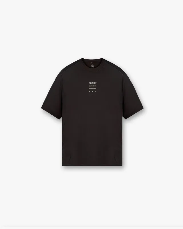 247 Trail T-Shirt - Chocolate sold by Represent