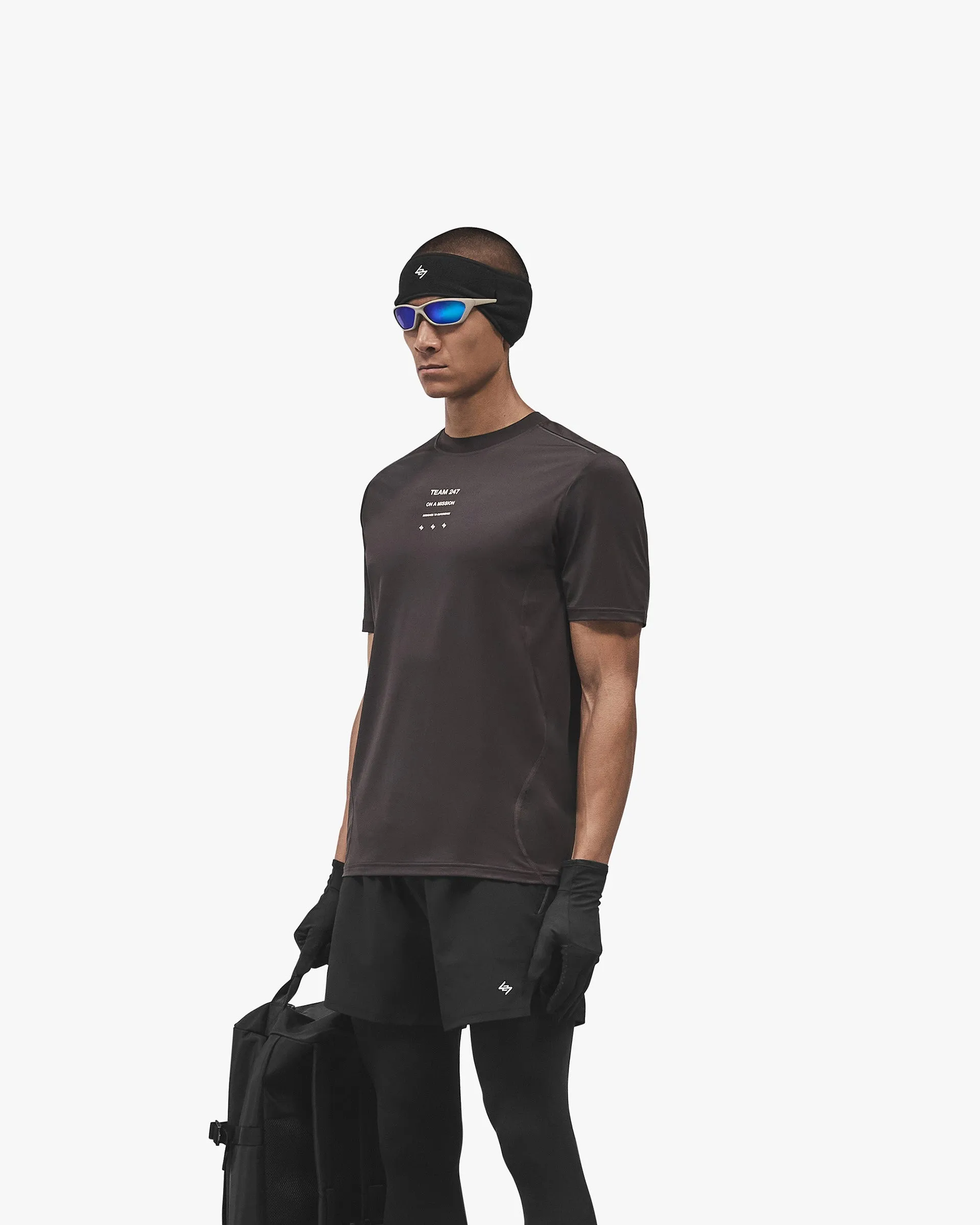 247 Trail T-Shirt - Chocolate sold by Represent product image thumbnail 2