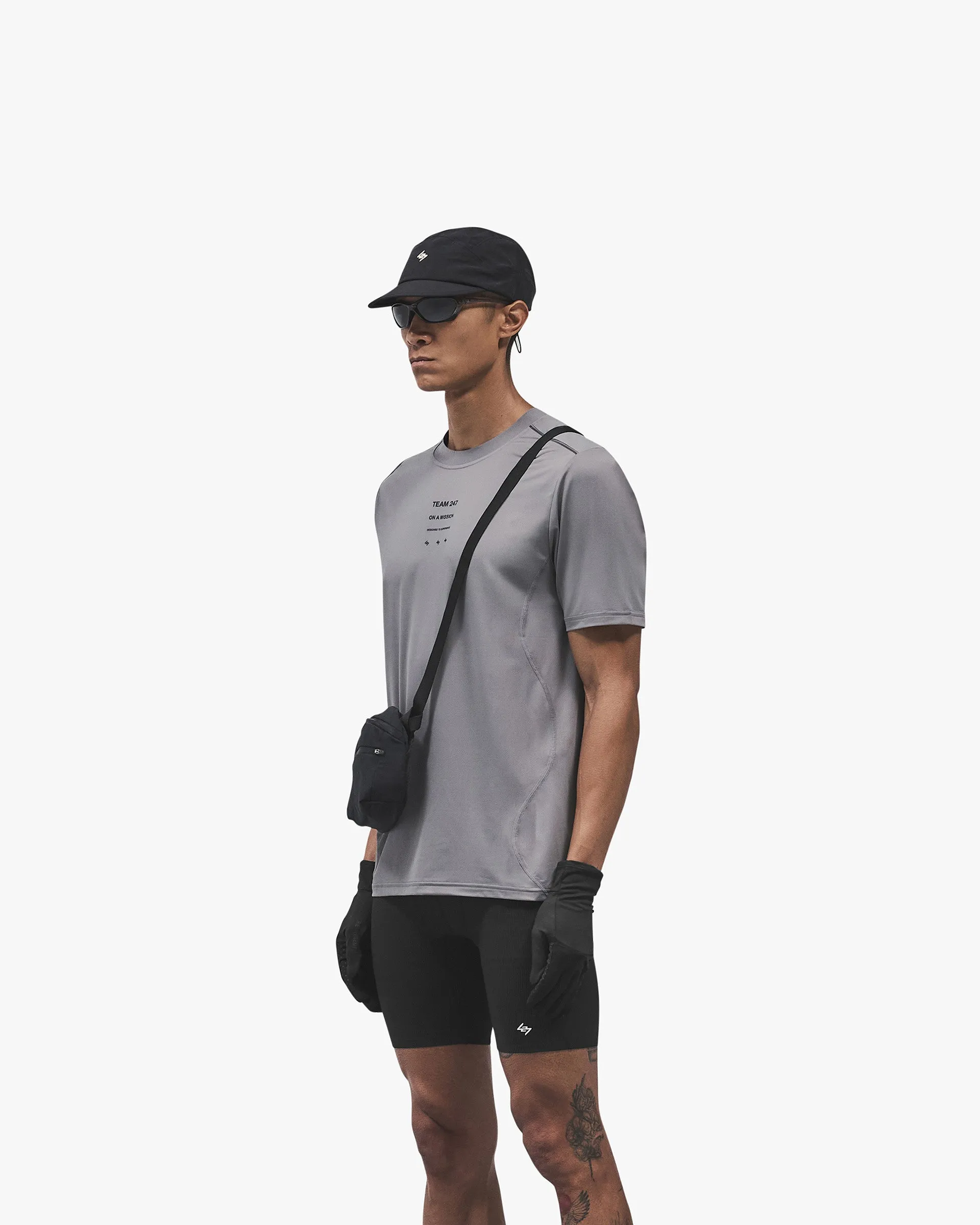 247 Trail T-Shirt - Steel sold by Represent product image thumbnail 2