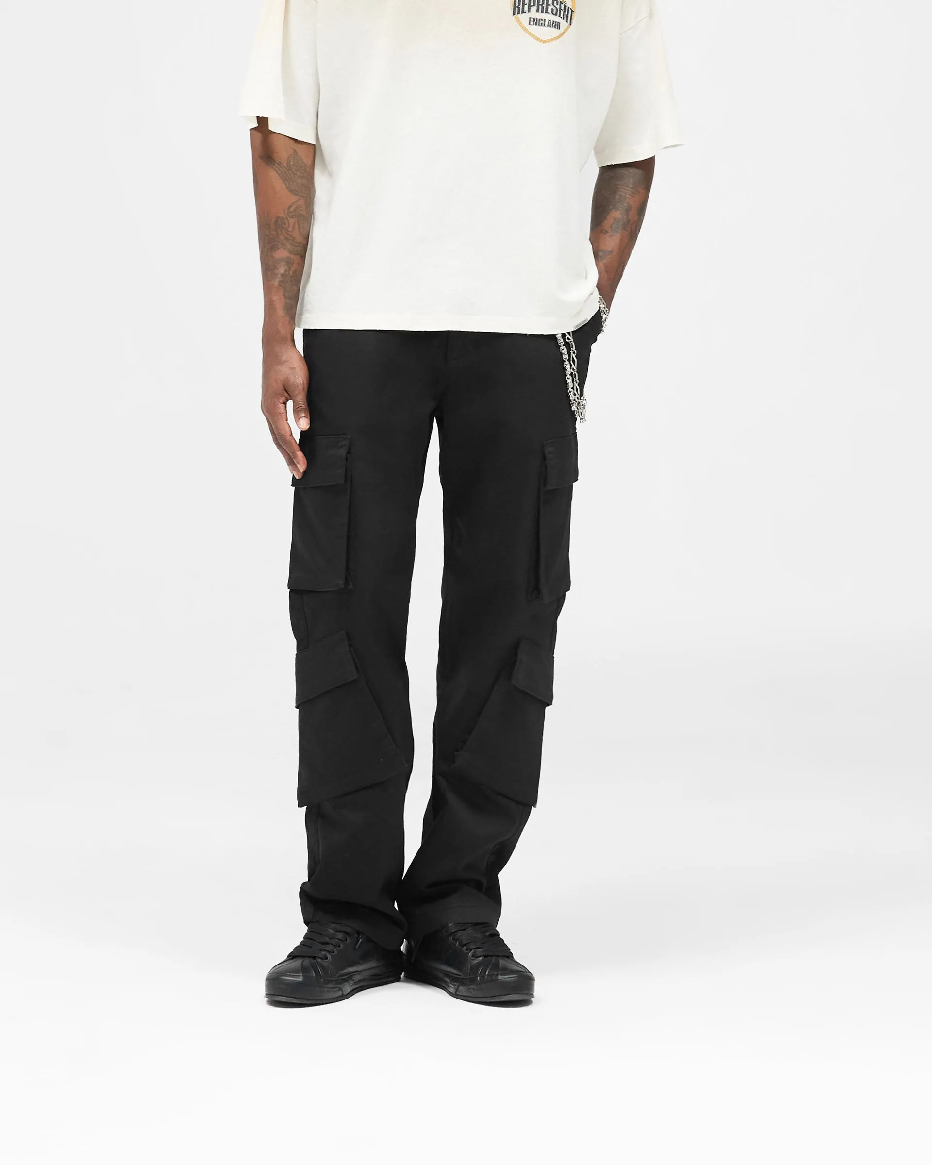 Cargo Pant - Jet Black sold by Represent product image thumbnail 3