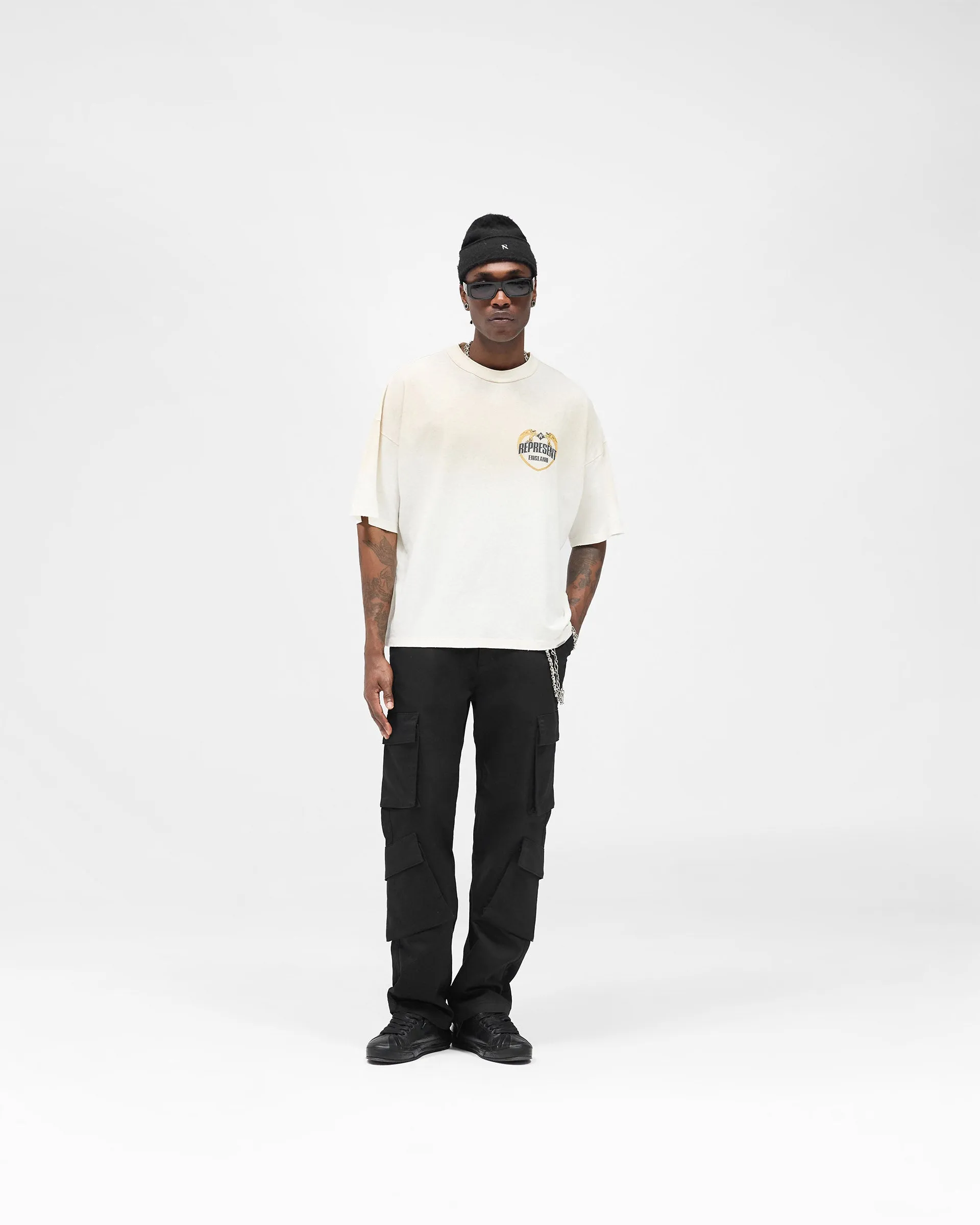 Cargo Pant - Jet Black sold by Represent product image thumbnail 5