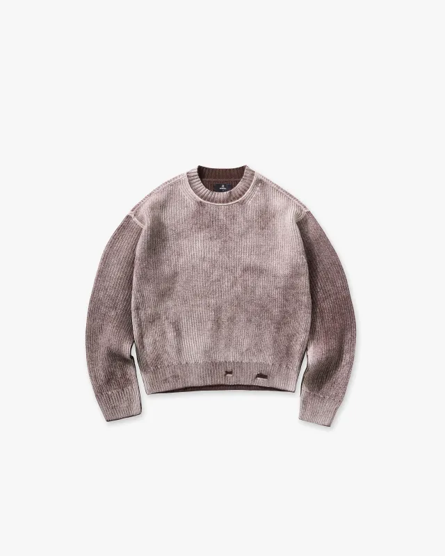 Reversible Fade Out Sweater - Nero sold by Represent