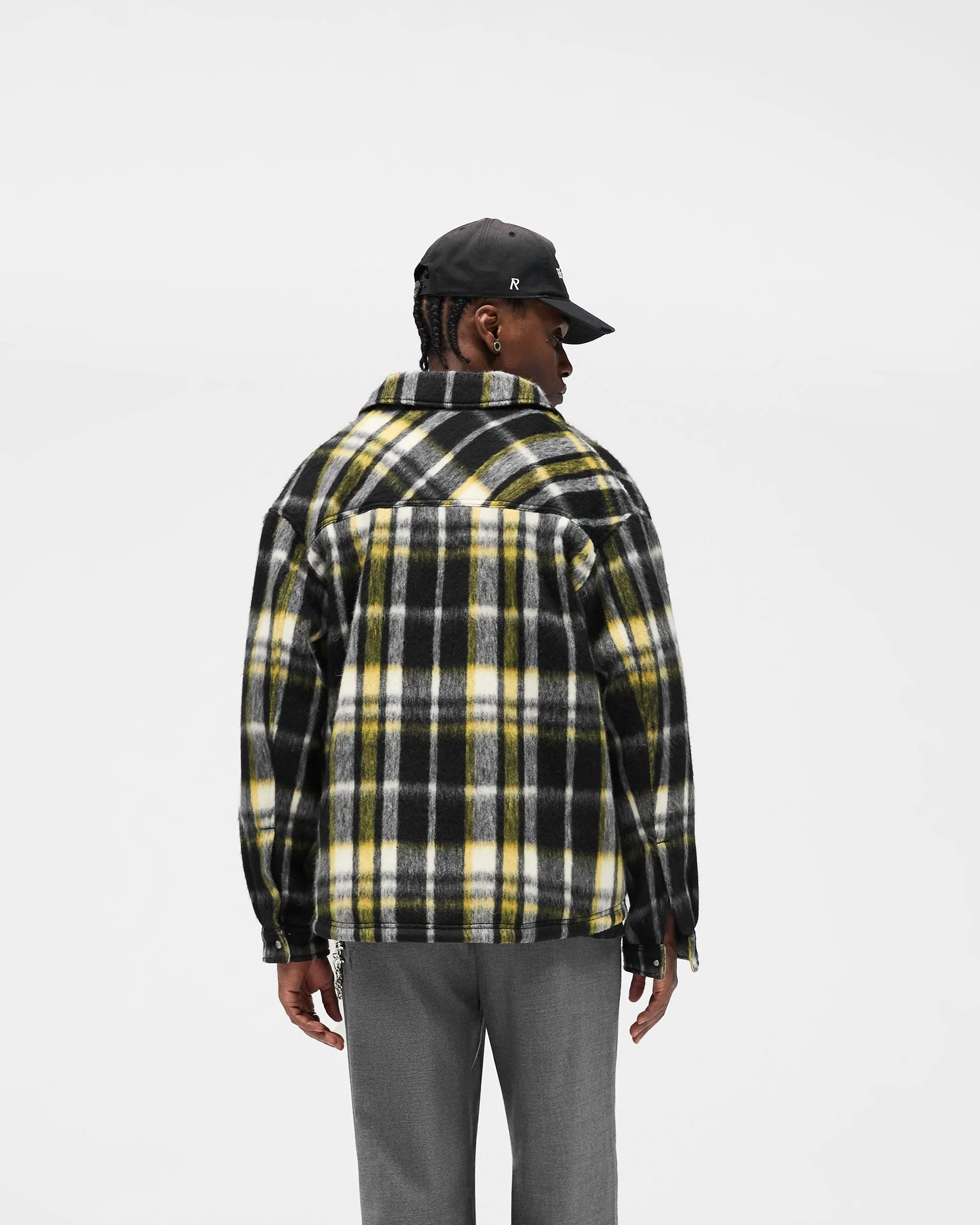 Textured Overshirt - Jet Black sold by Represent product image thumbnail 4