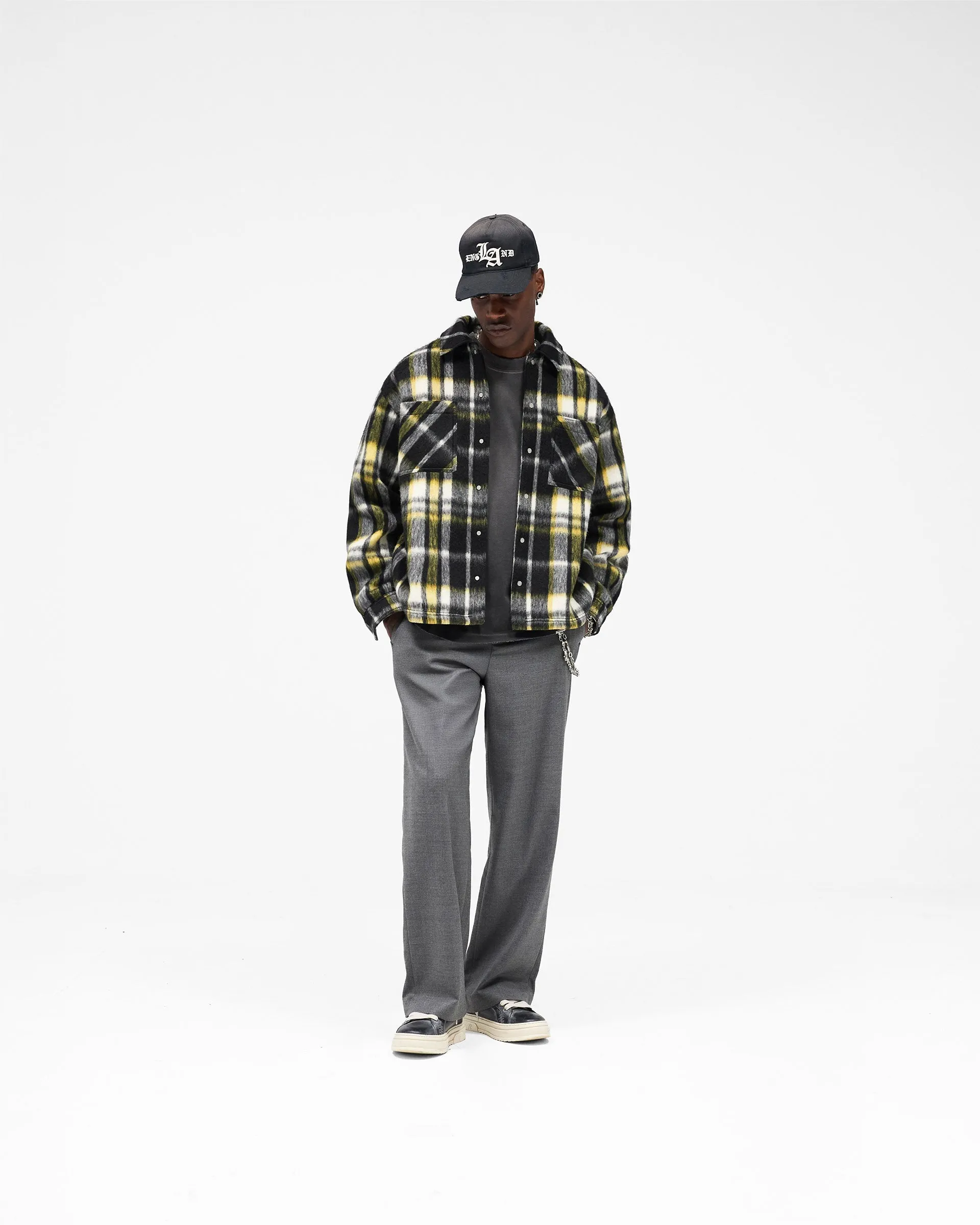 Textured Overshirt - Jet Black sold by Represent product image thumbnail 5