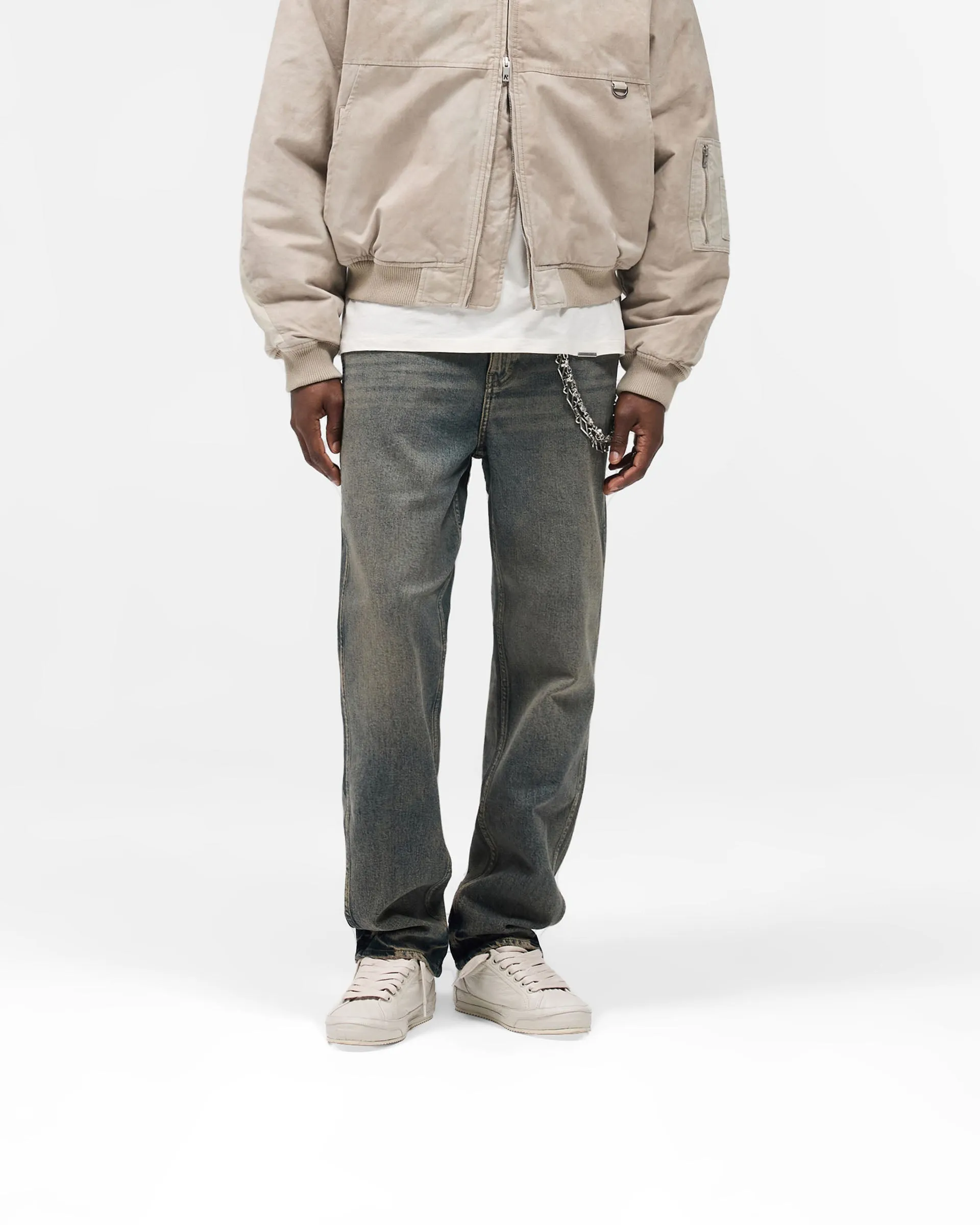 R1 Slim Denim - Blue Cream sold by Represent product image thumbnail 3