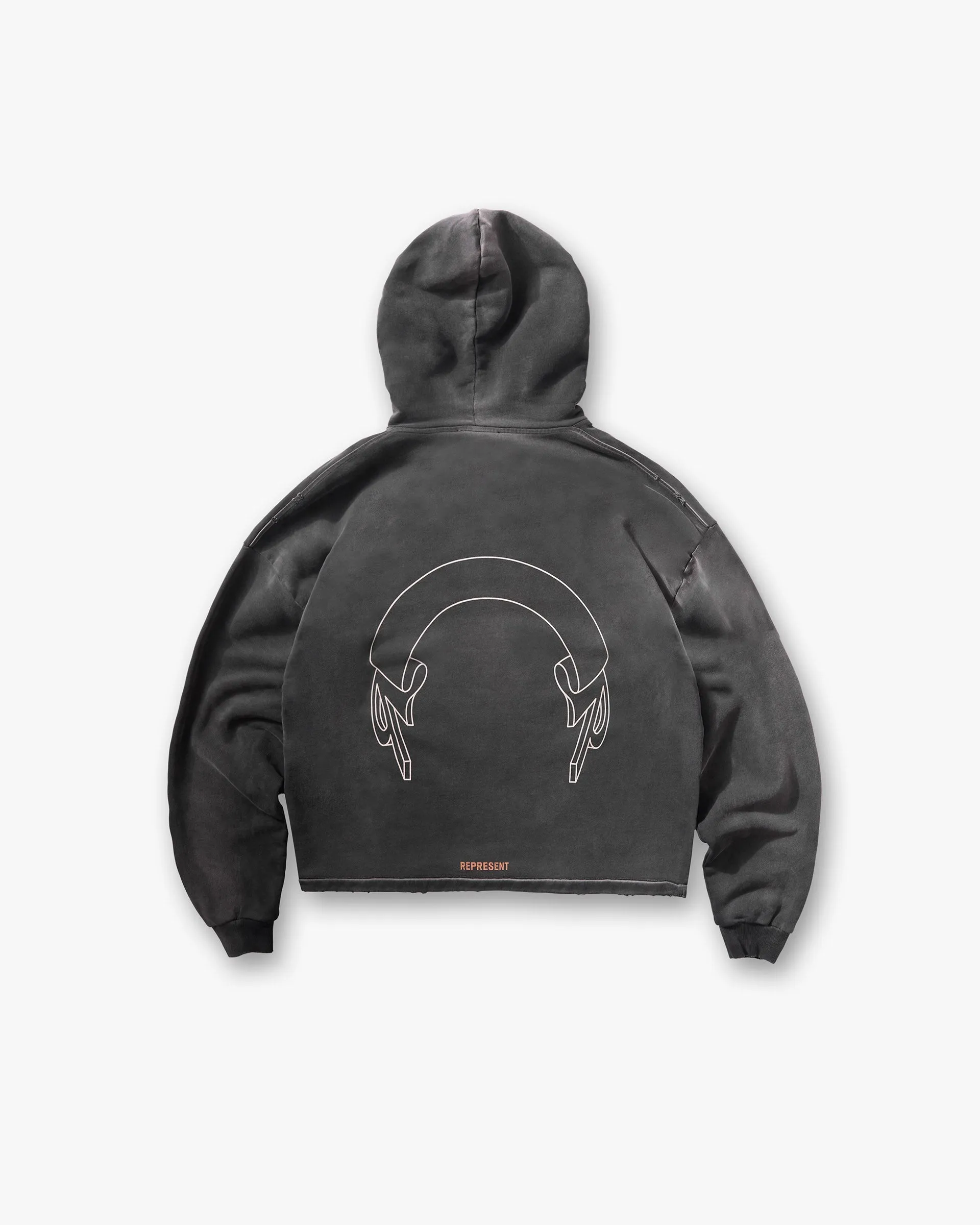 Represent Banner Hoodie - Stained Black sold by Represent product image thumbnail 2