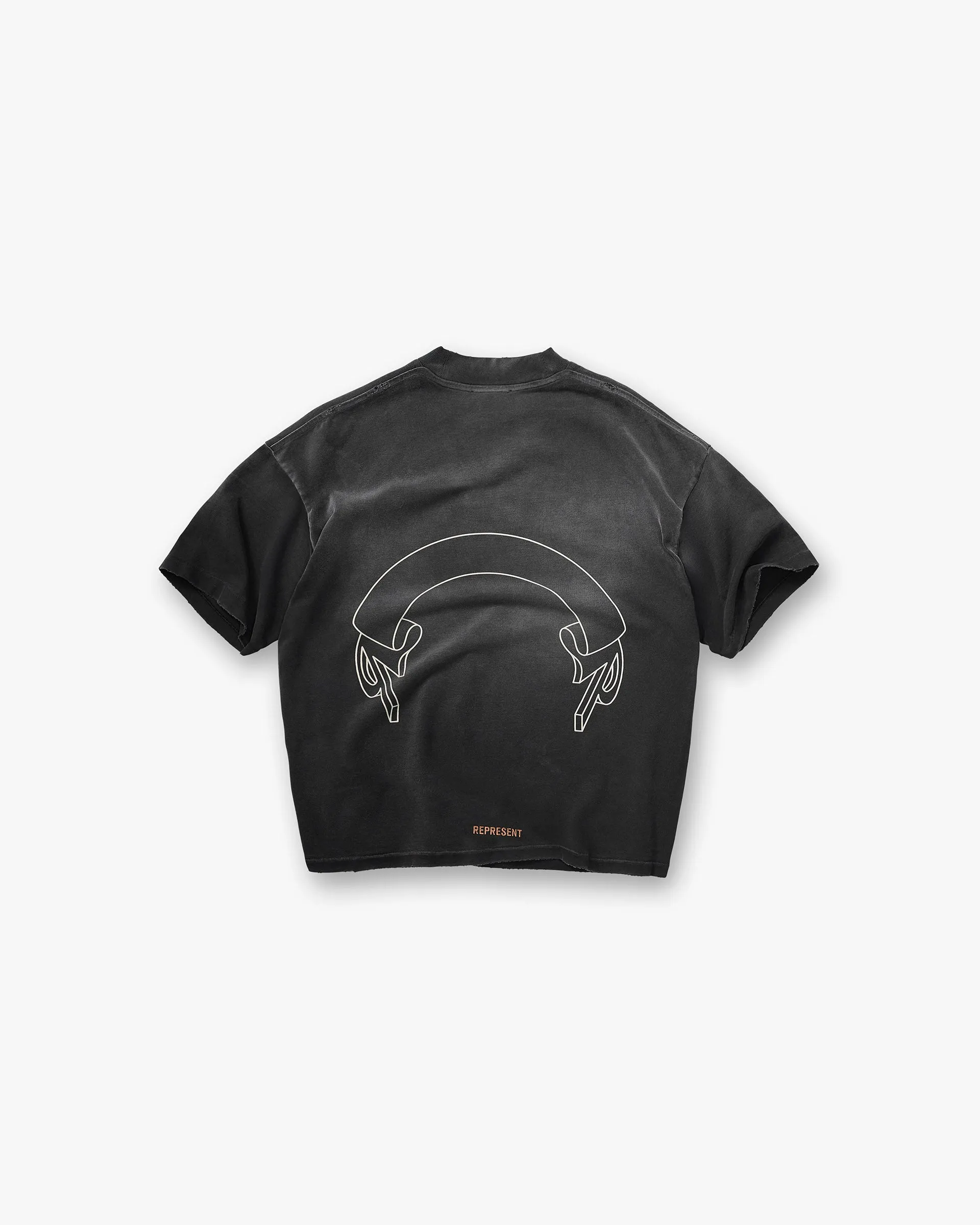 Represent Banner T-Shirt - Stained Black sold by Represent product image thumbnail 2