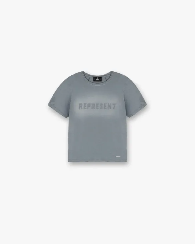 Grunge Shrunken Tee - Grey sold by Represent