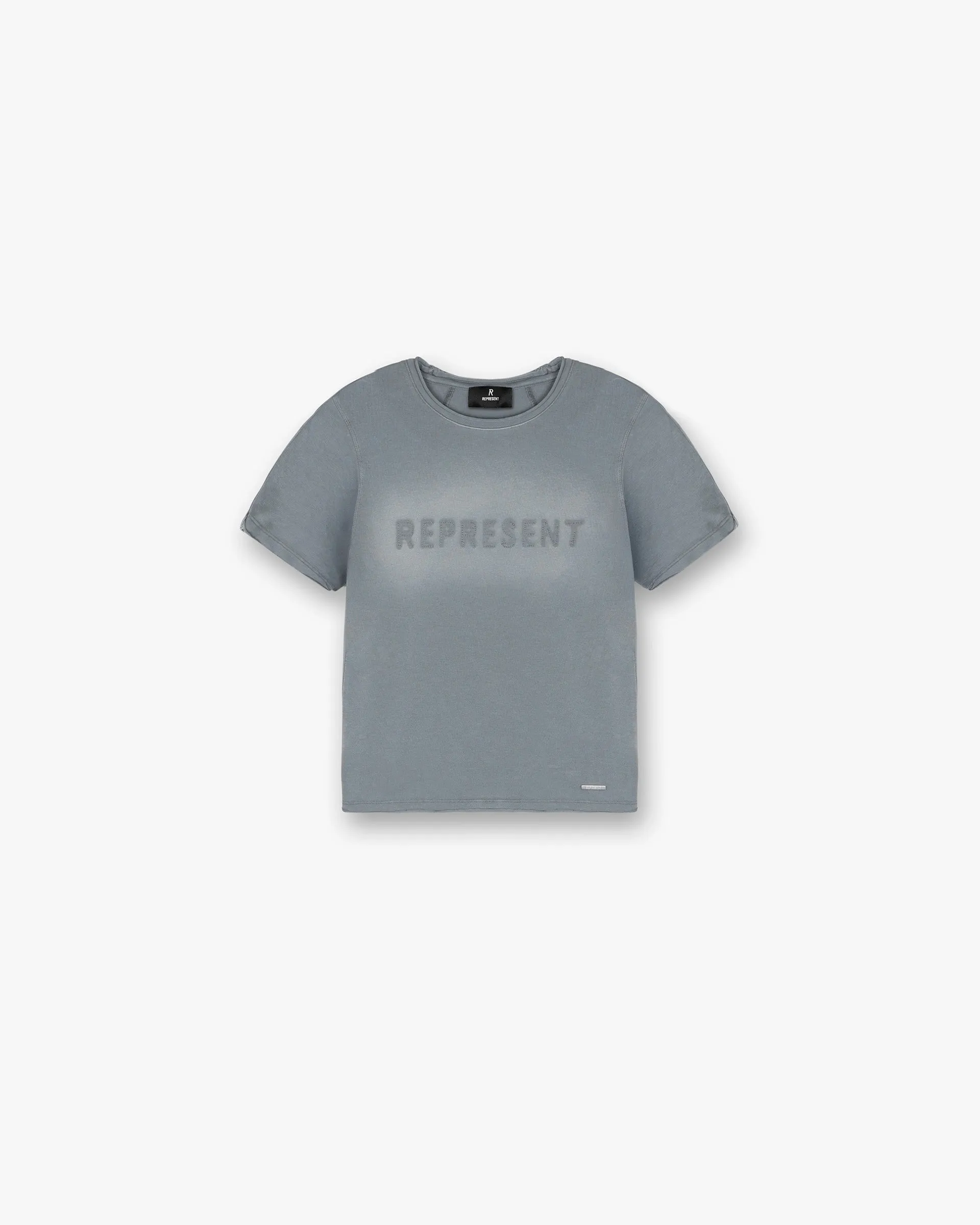 Grunge Shrunken Tee - Grey sold by Represent