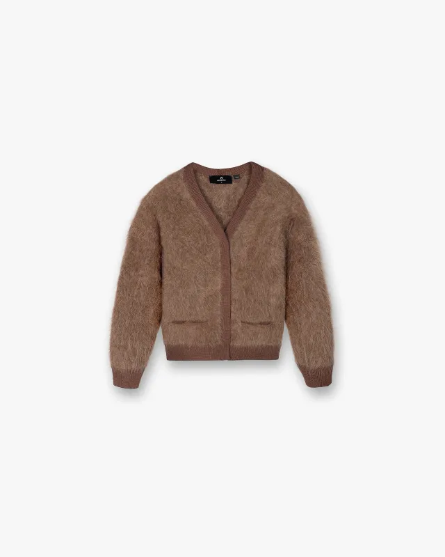 Haze Cardigan - Rich Brown sold by Represent