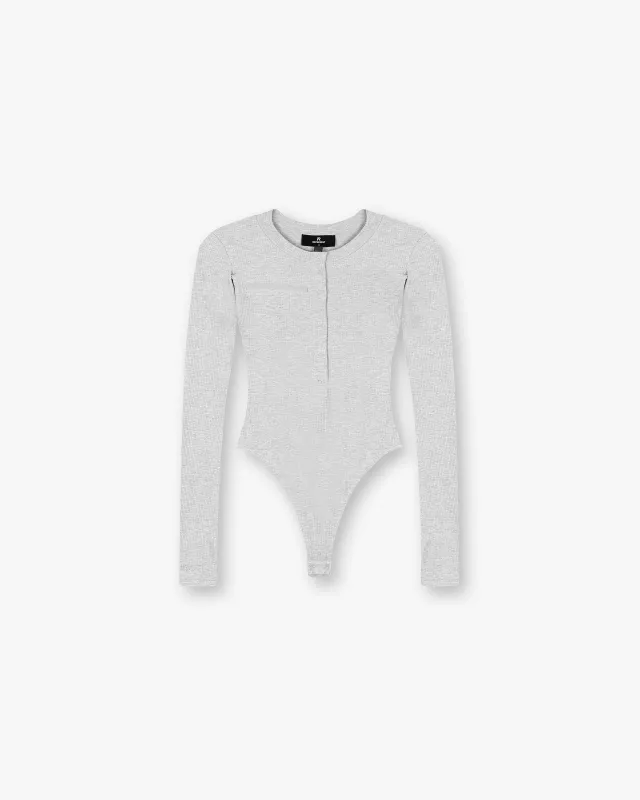 Highway Bodysuit - Grey Marle sold by Represent