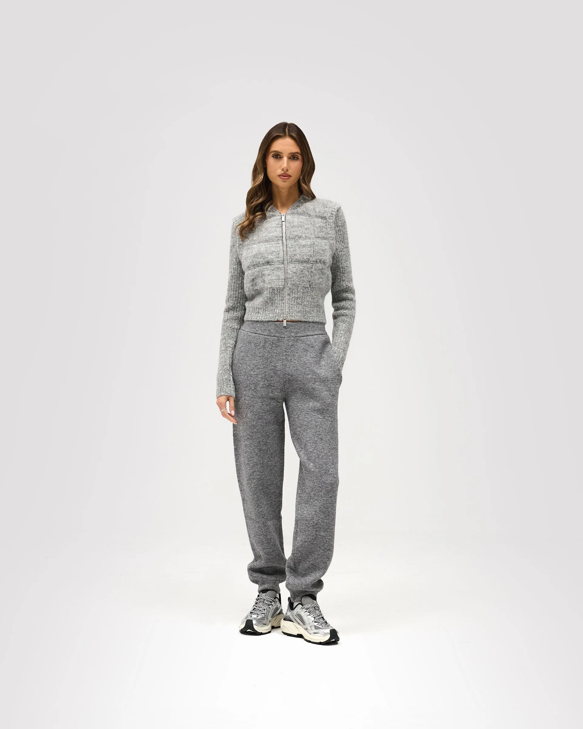 Maze Knit Jogger - Grey Marl sold by Represent product image thumbnail 3