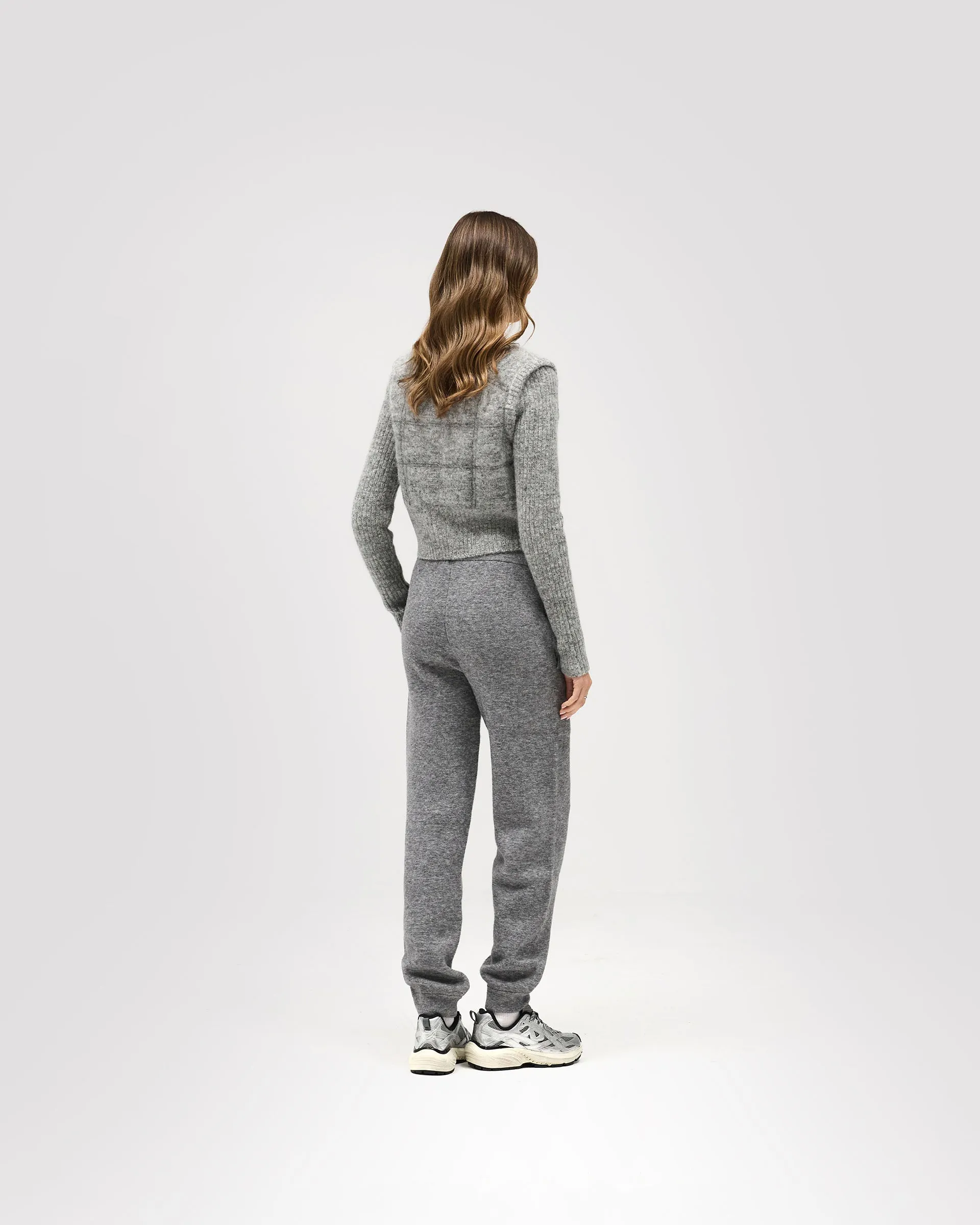 Maze Knit Jogger - Grey Marl sold by Represent product image thumbnail 4