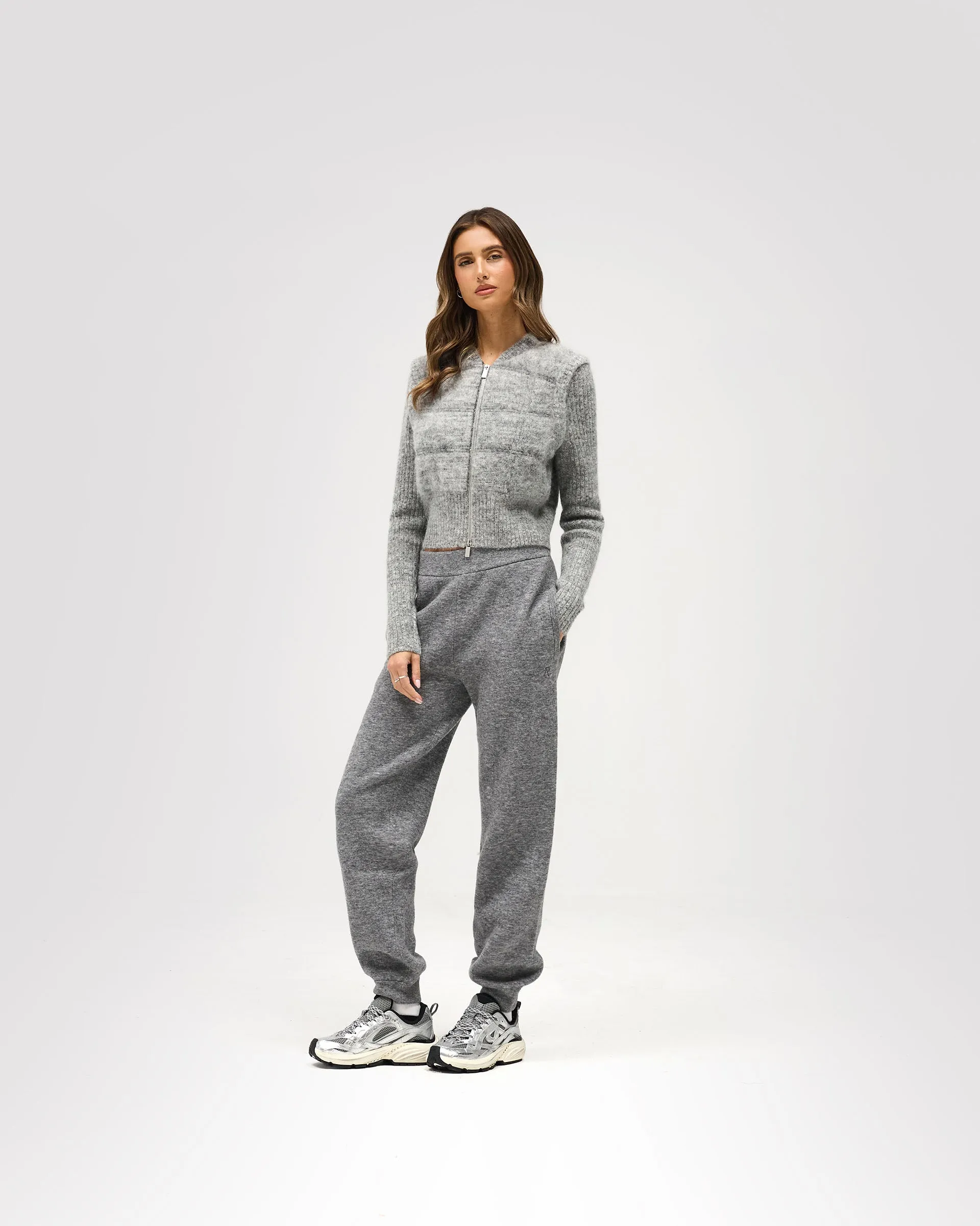 Maze Knit Jogger - Grey Marl sold by Represent product image thumbnail 2