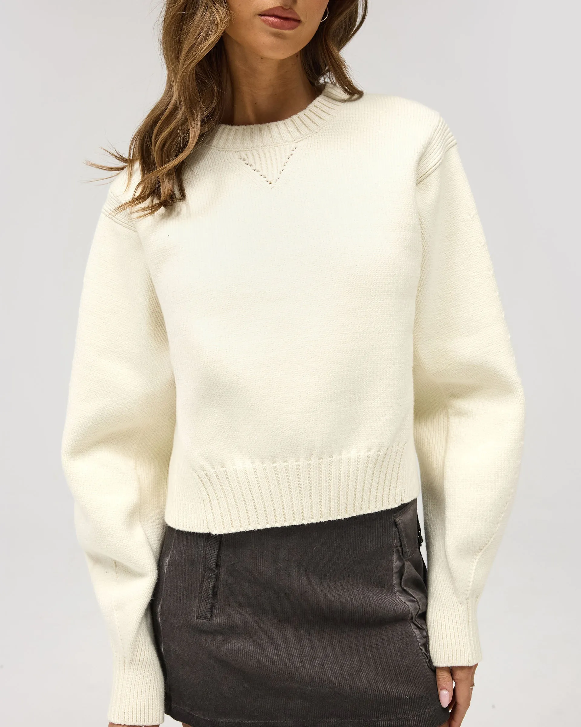 Outline Sweater - Parchment sold by Represent product image thumbnail 5