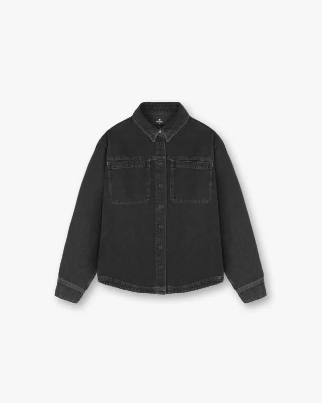 Denim Overshirt - Black sold by Represent