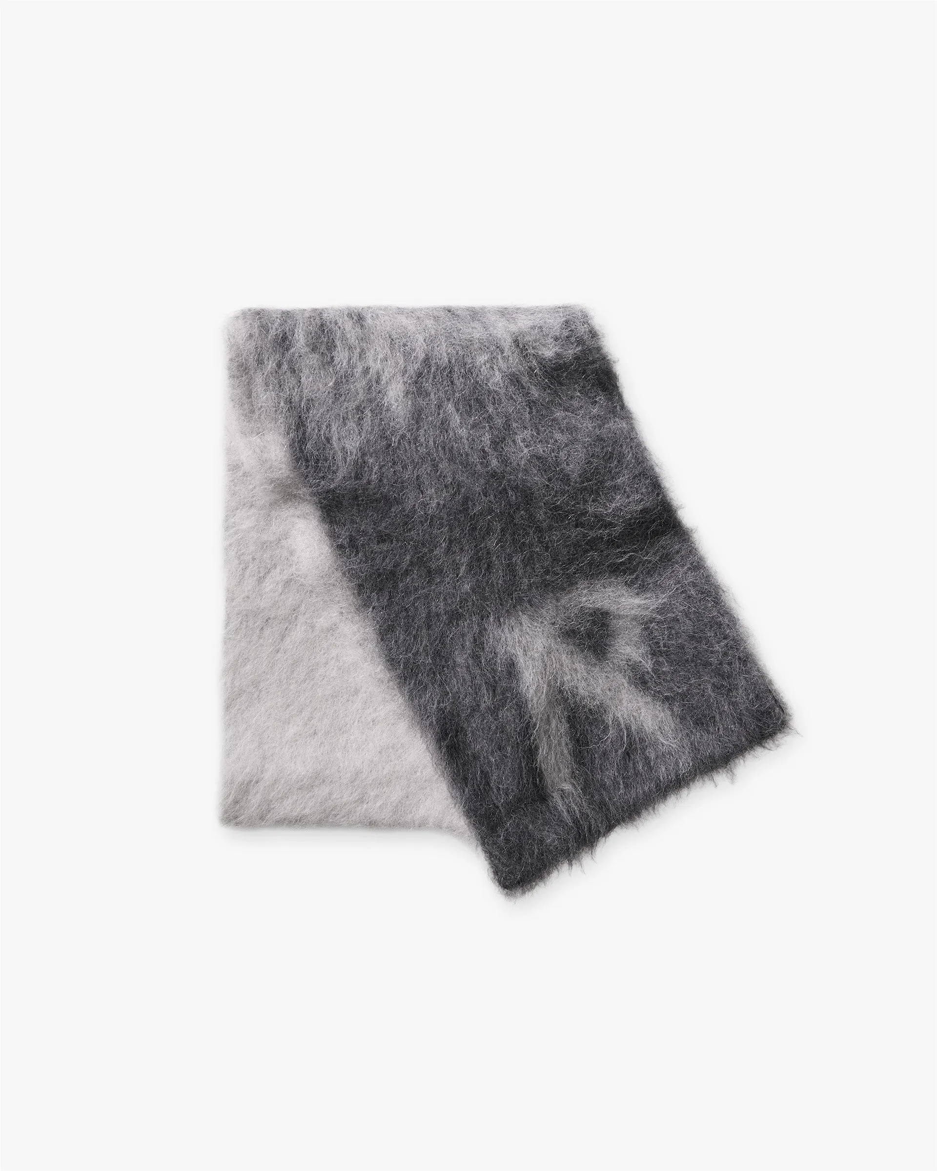 Ombre Knit Scarf - Light Grey sold by Represent product image thumbnail 2