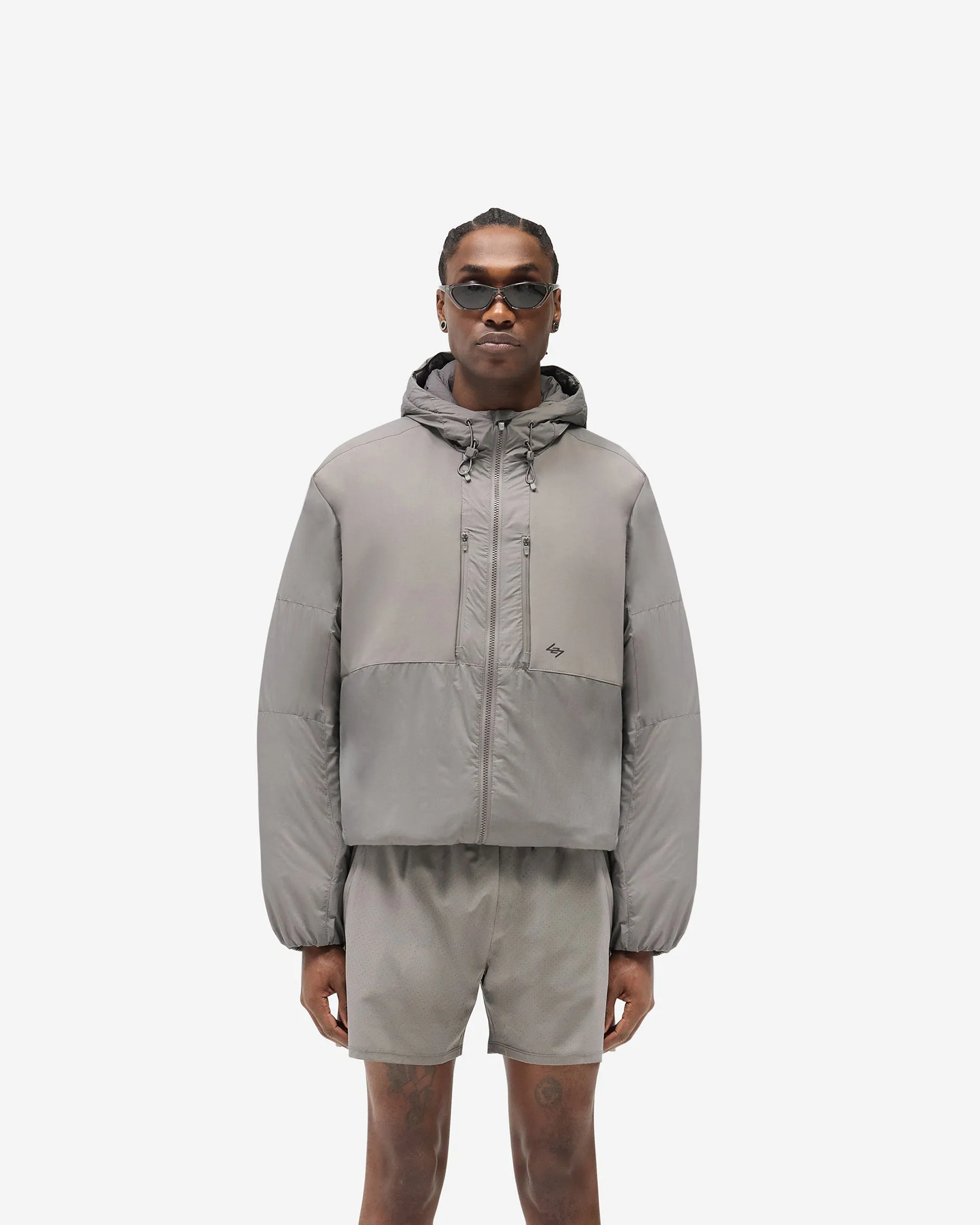 247 Panelled Insulated Jacket - Steel sold by Represent product image thumbnail 3