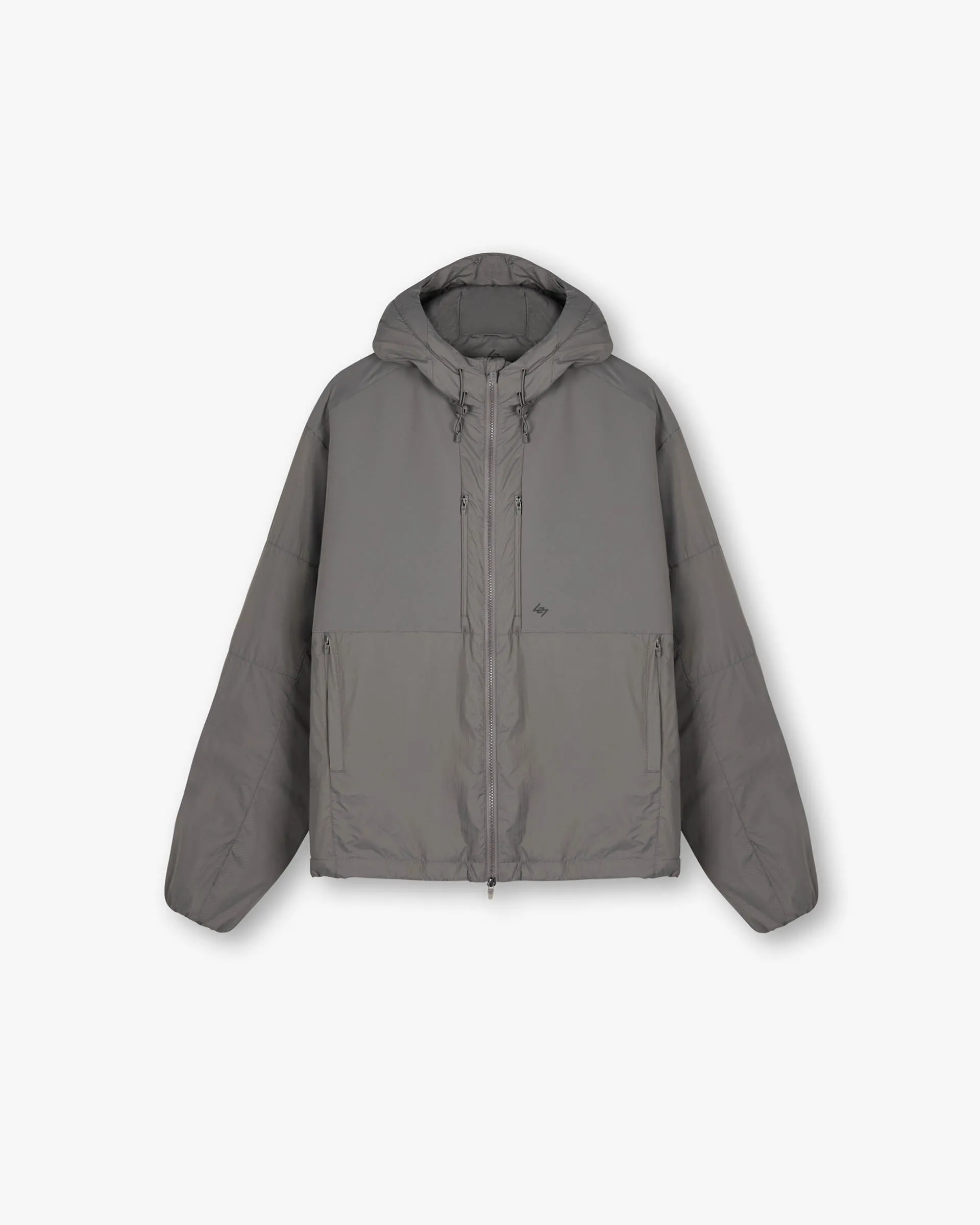 247 Panelled Insulated Jacket - Steel sold by Represent