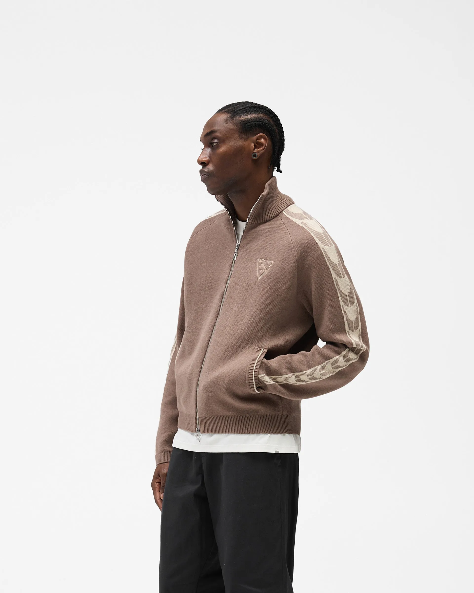 Represent X Puma T7 Knit Jacket - Pine Bark sold by Represent product image thumbnail 5