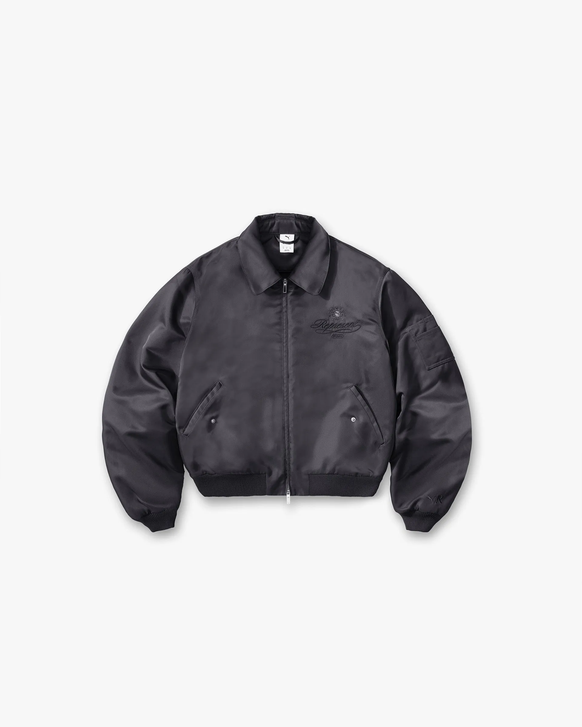 Represent X Puma Bomber - Dark Grey sold by Represent