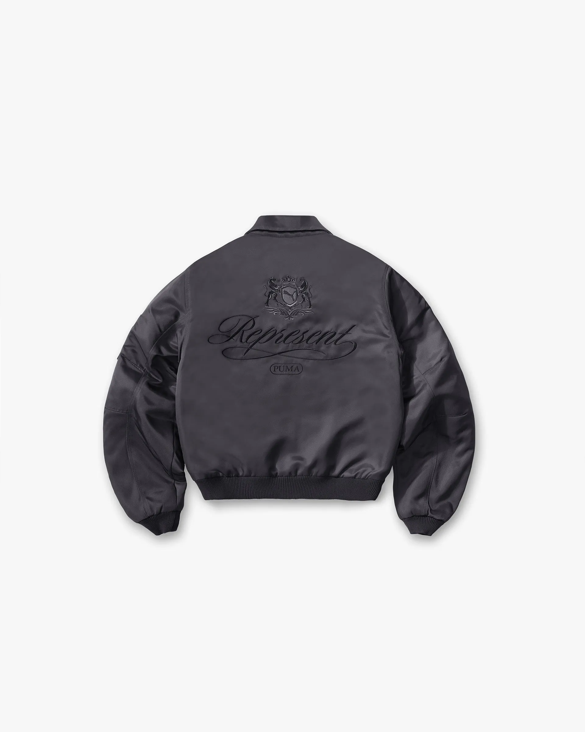 Represent X Puma Bomber - Dark Grey sold by Represent product image thumbnail 2