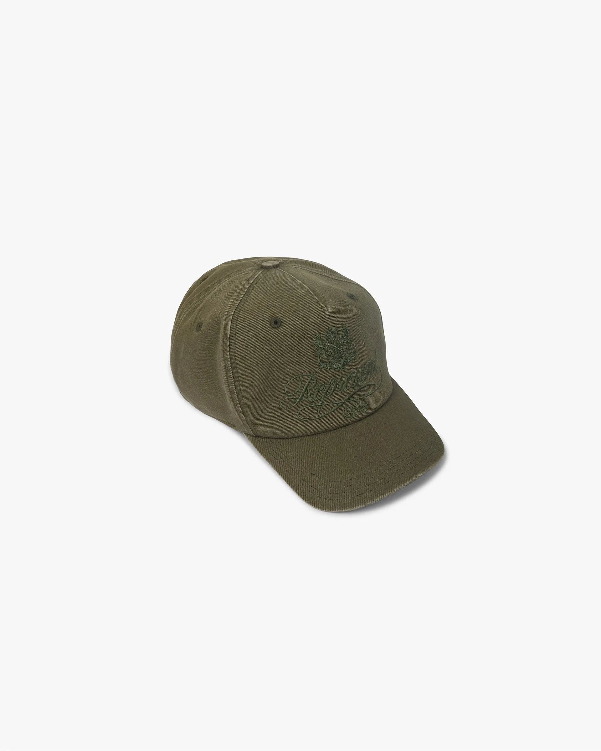Represent X Puma Baseball Cap - Olive Night sold by Represent product image thumbnail 3