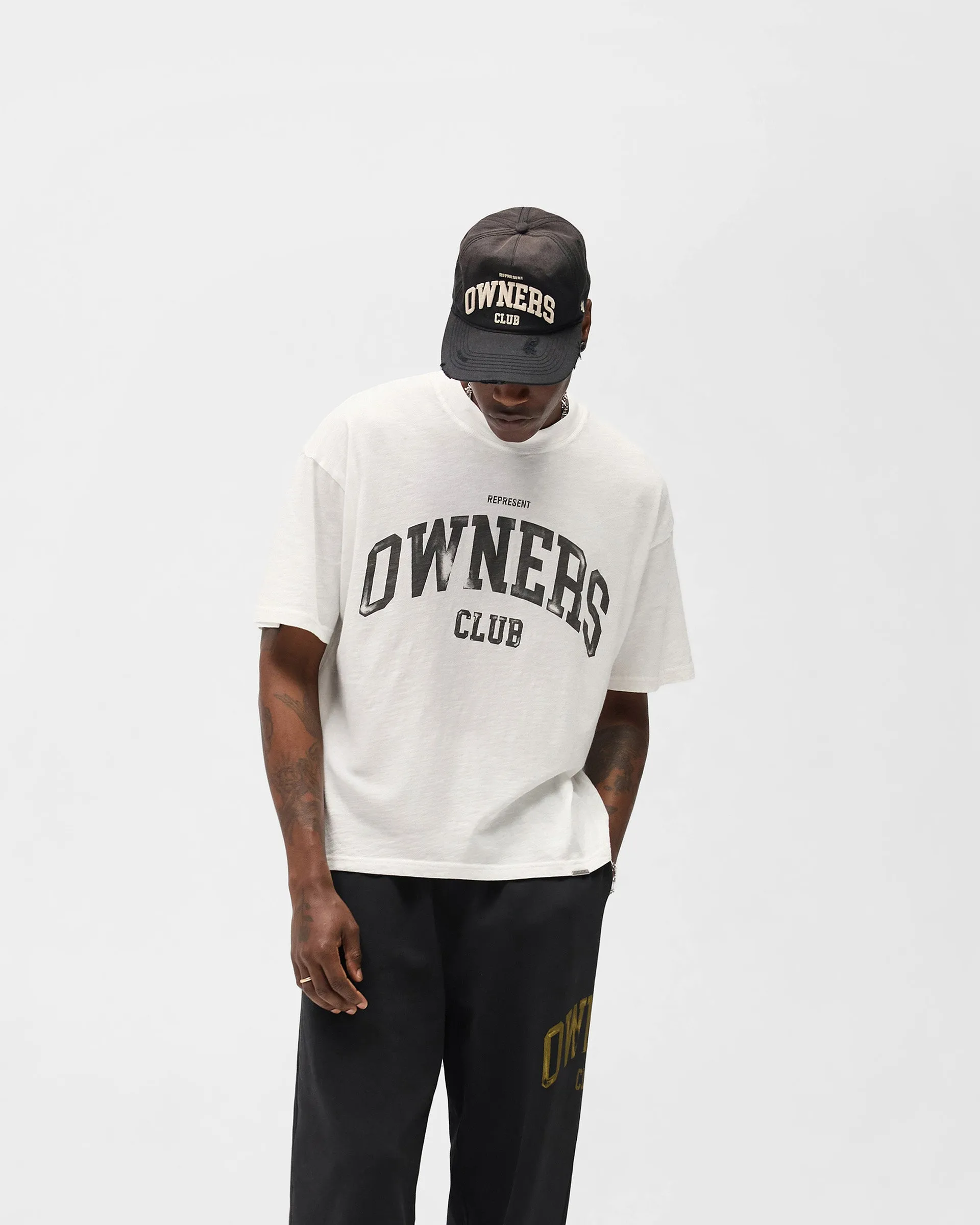 Represent Owners Club T-Shirt - Flat White sold by Represent product image thumbnail 2