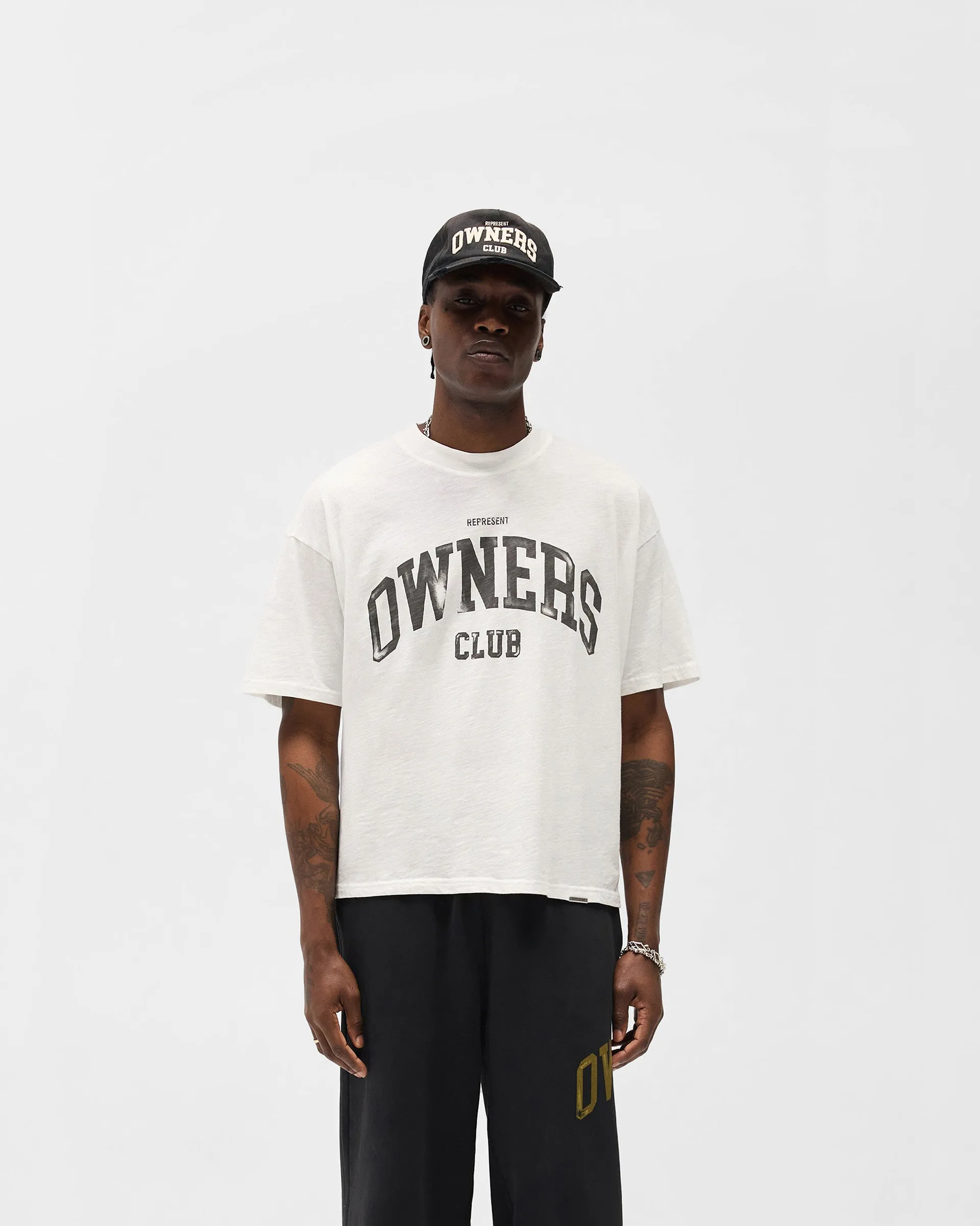 Represent Owners Club T-Shirt - Flat White sold by Represent product image thumbnail 3