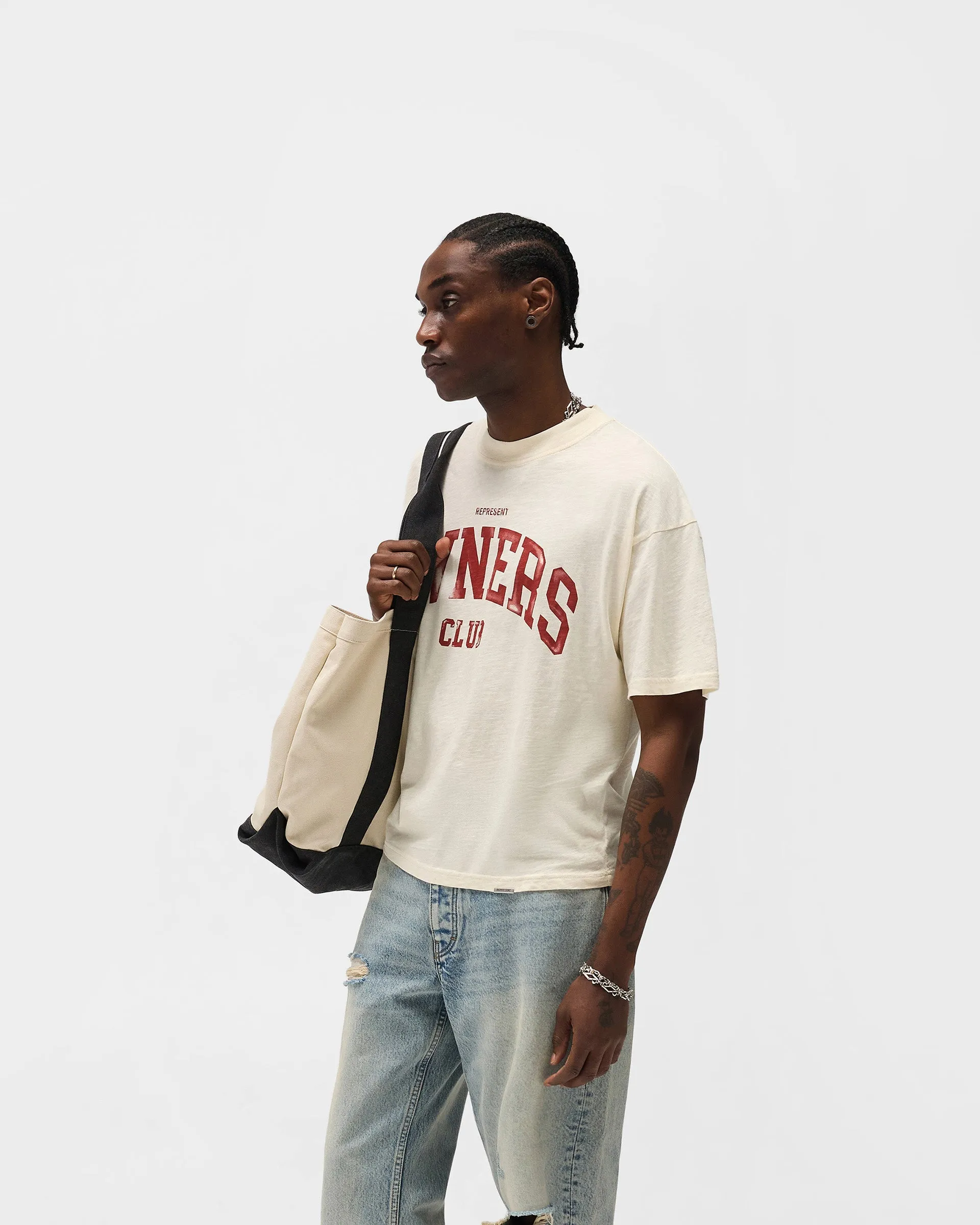 Represent Owners Club T-Shirt - Buttercream sold by Represent product image thumbnail 4