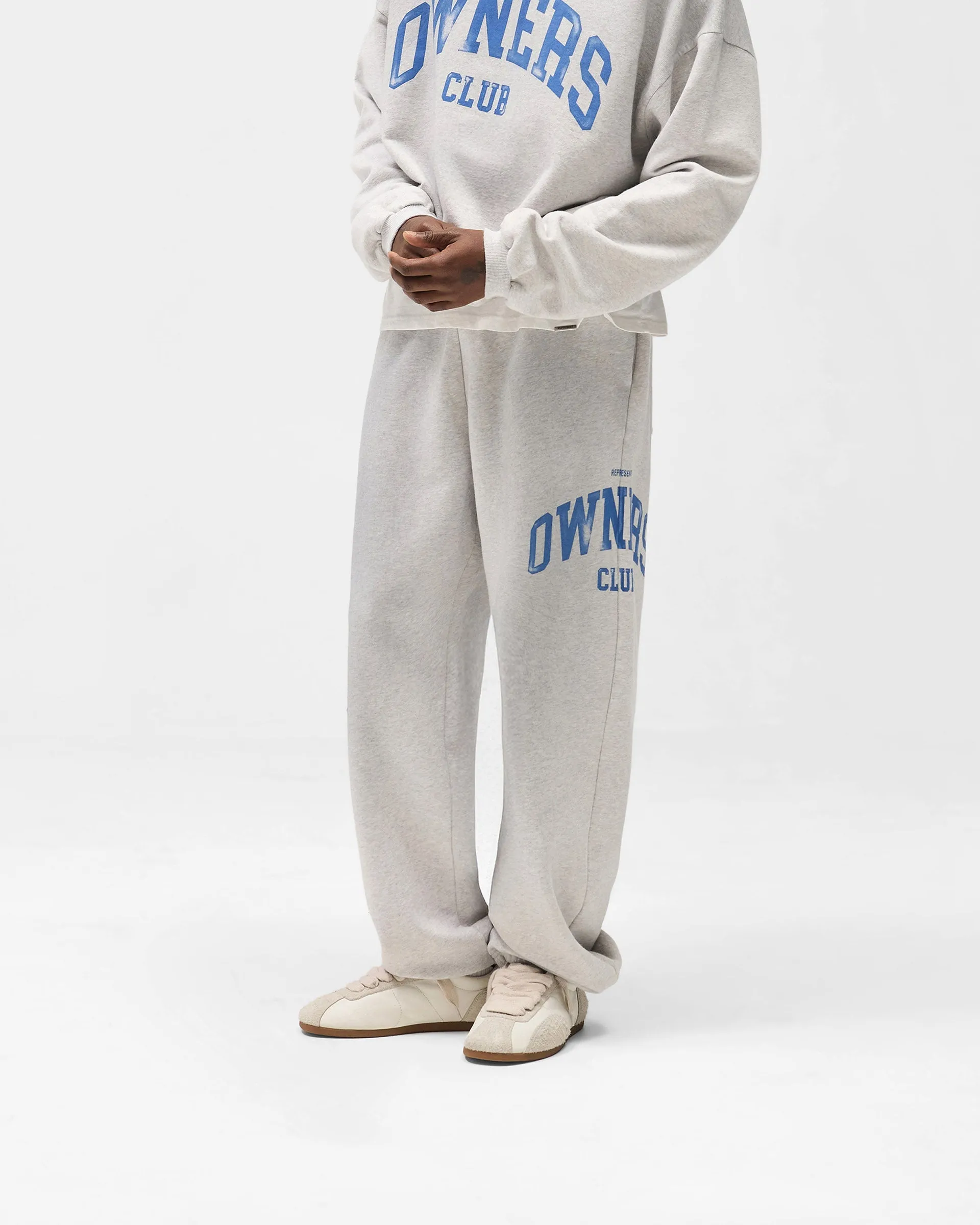 Represent Owners Club Sweatpant - Sprayed Ice Grey Marl sold by Represent product image thumbnail 2
