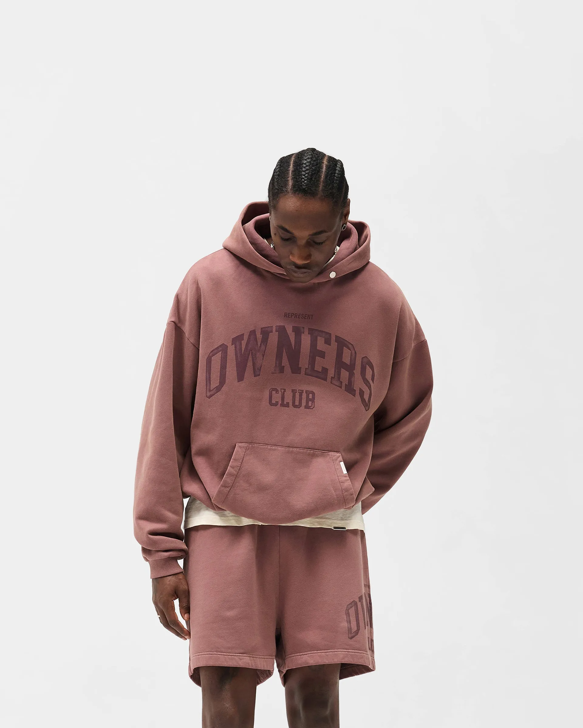 Represent Owners Club Hoodie - Smoked Rose sold by Represent product image thumbnail 3
