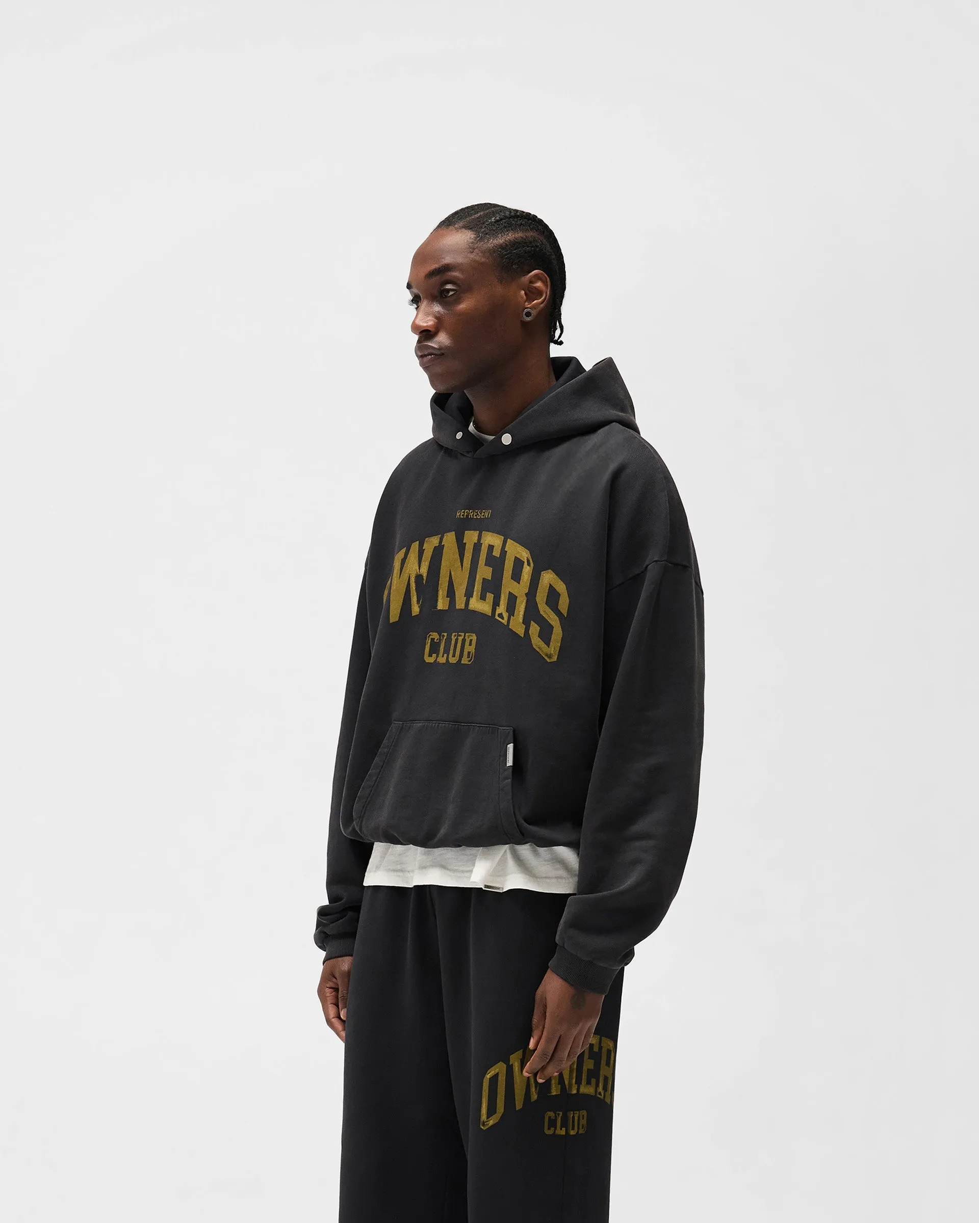Represent Owners Club Hoodie - Faded Black sold by Represent product image thumbnail 4