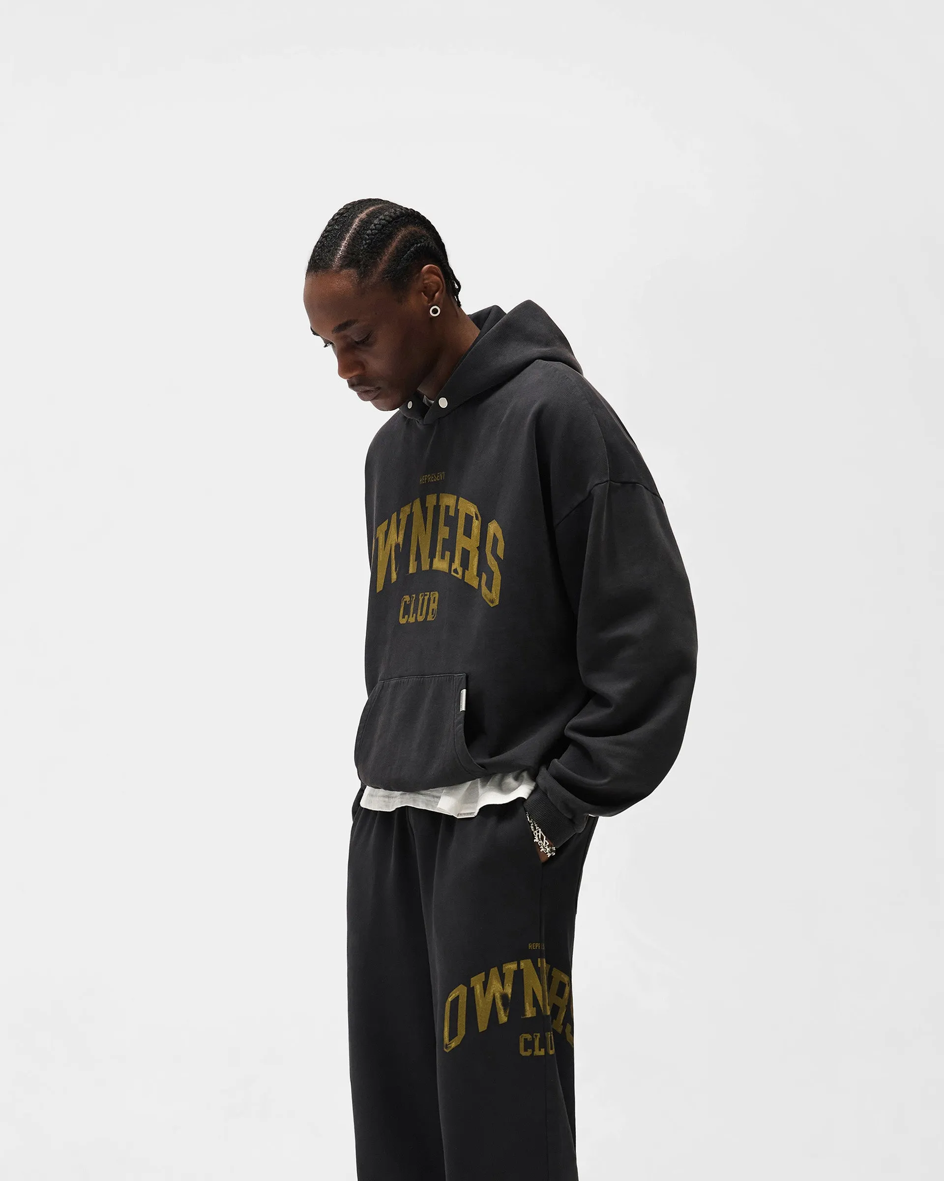 Represent Owners Club Hoodie - Faded Black sold by Represent product image thumbnail 2