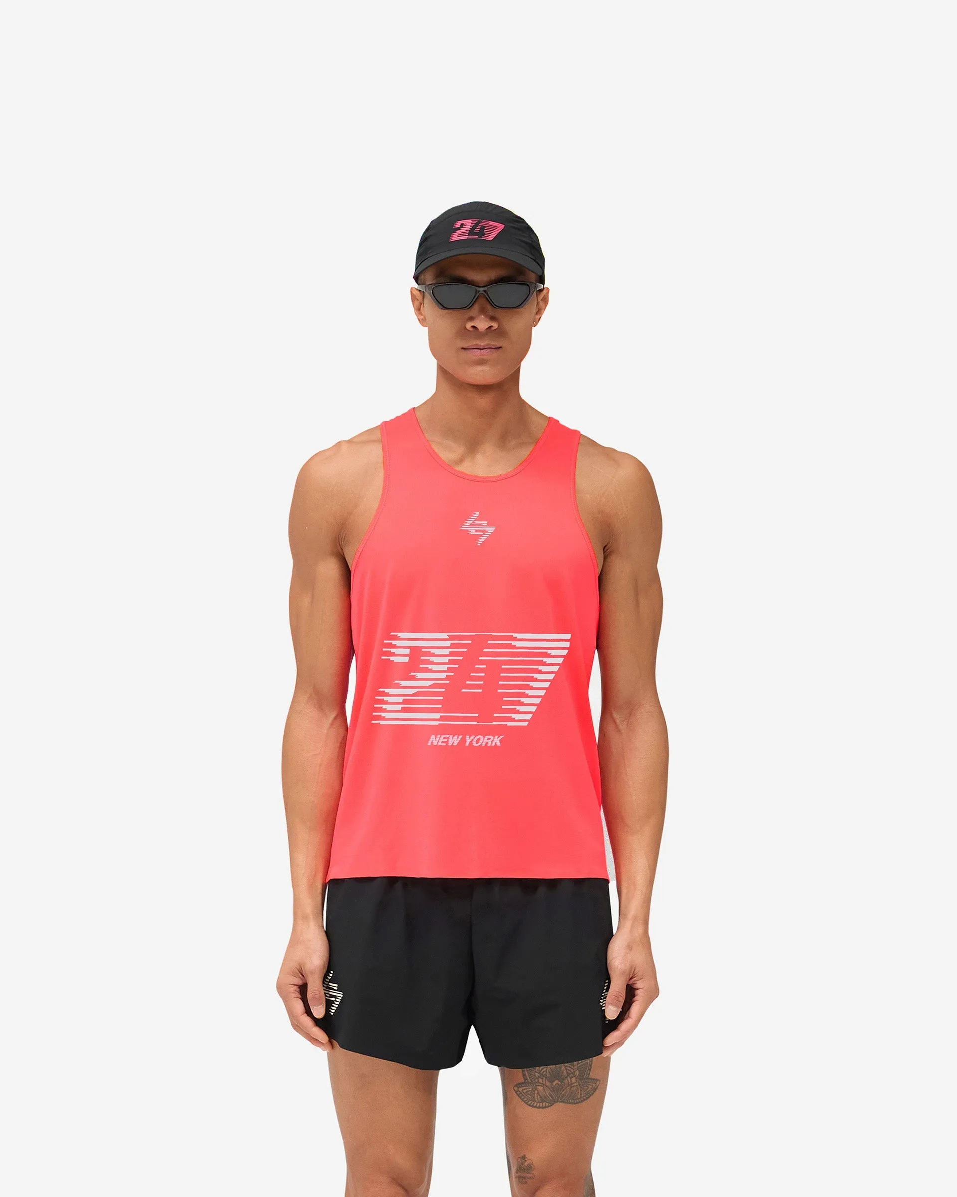 247 New York Singlet - Pink sold by Represent product image thumbnail 3